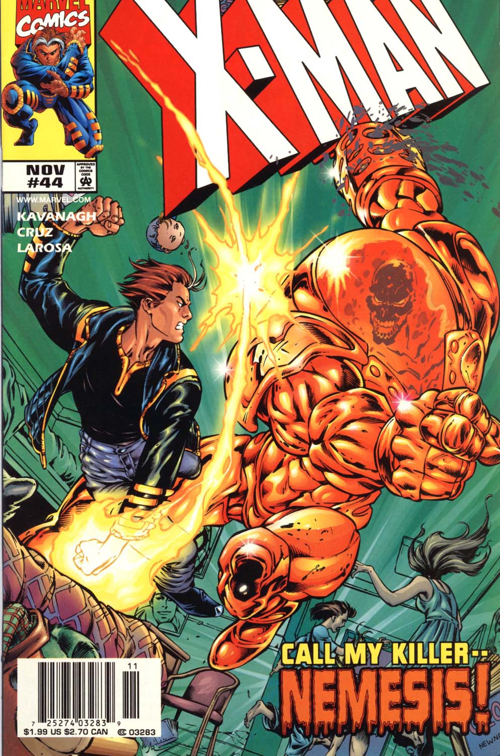 Read online X-Man comic -  Issue #44 - 1