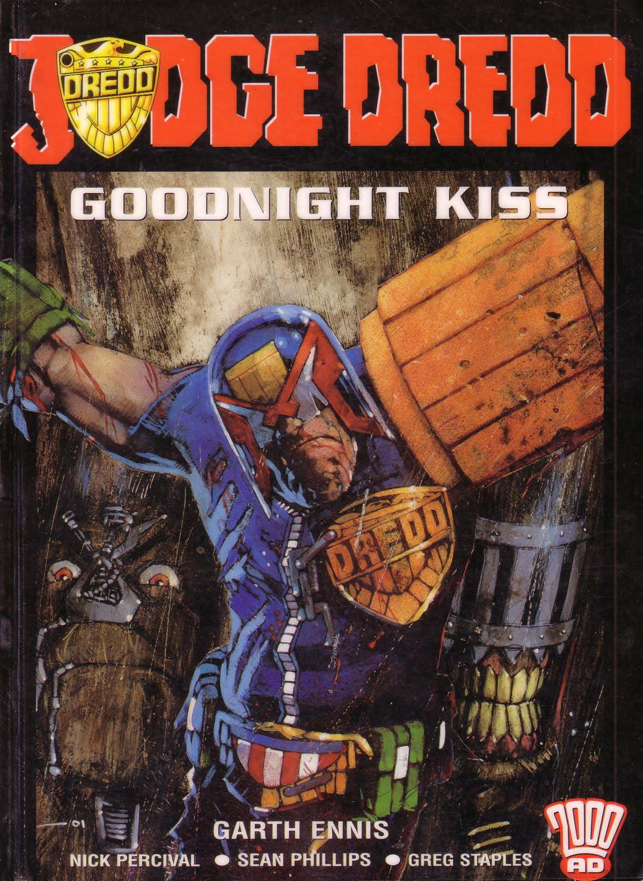 Read online Judge Dredd: Goodnight Kiss comic -  Issue # TPB - 1