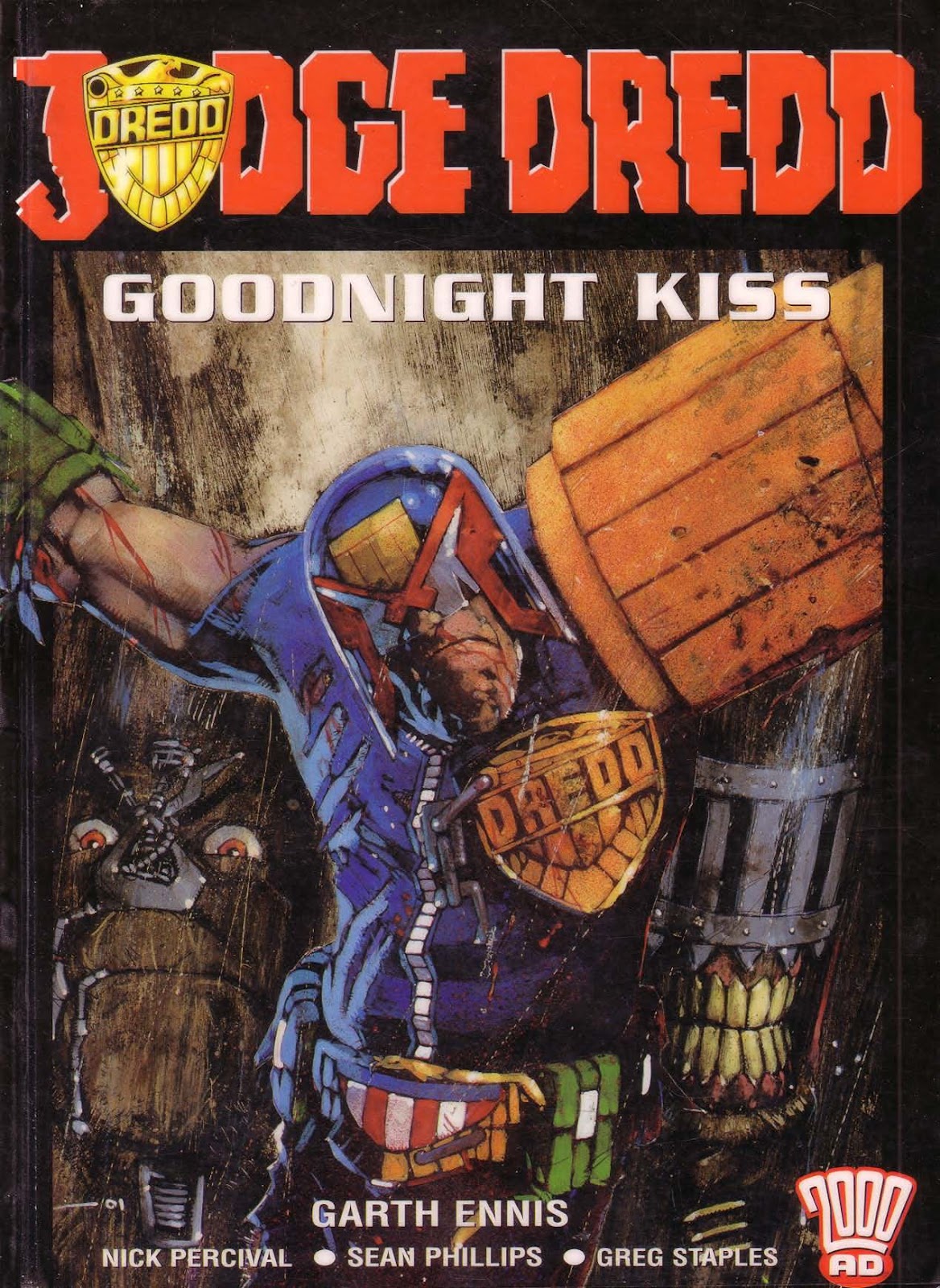 Judge Dredd: Goodnight Kiss issue TPB - Page 1