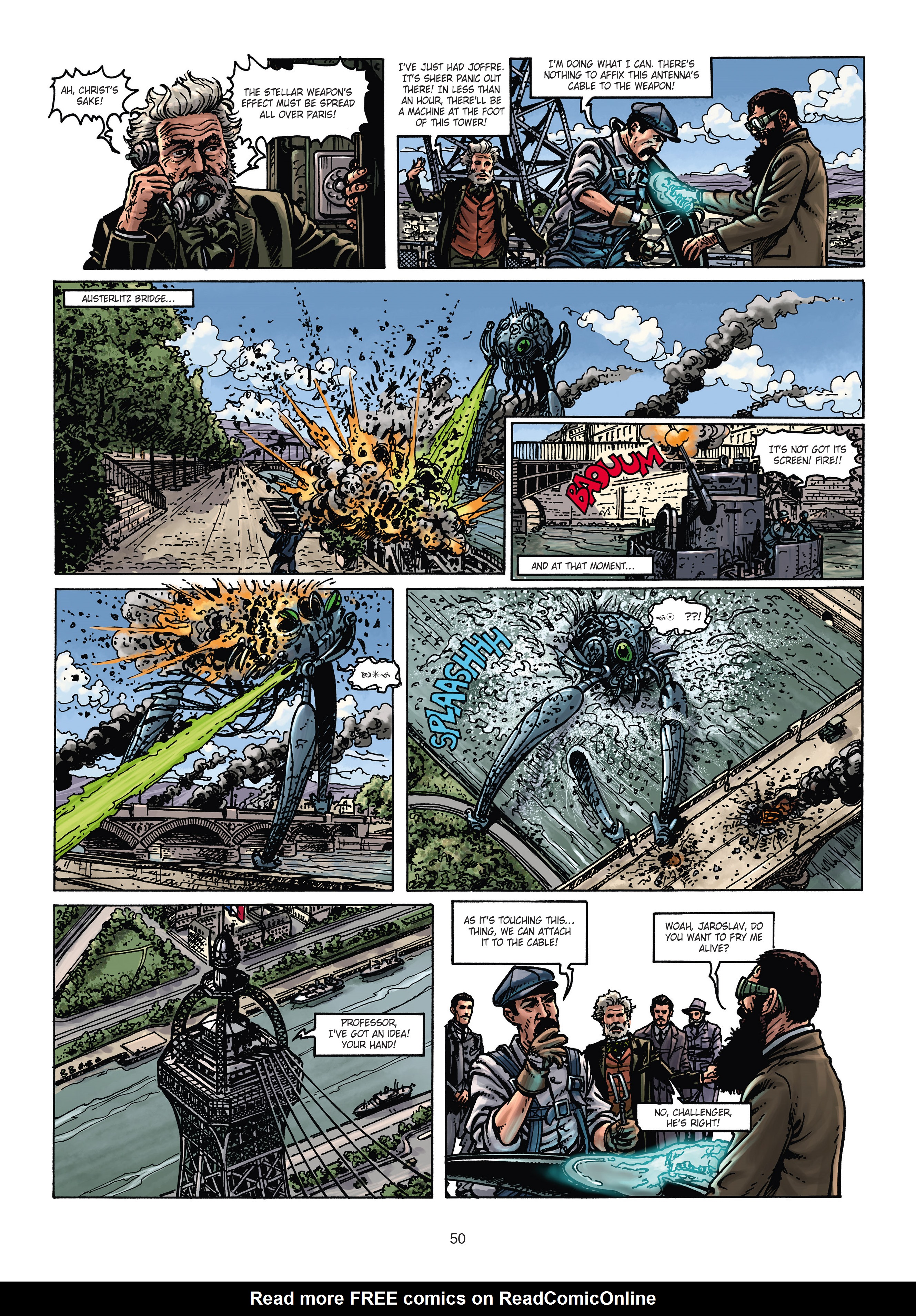 Read online War of the World War One Vol. 3: The Monsters from Mars comic -  Issue # Full - 50
