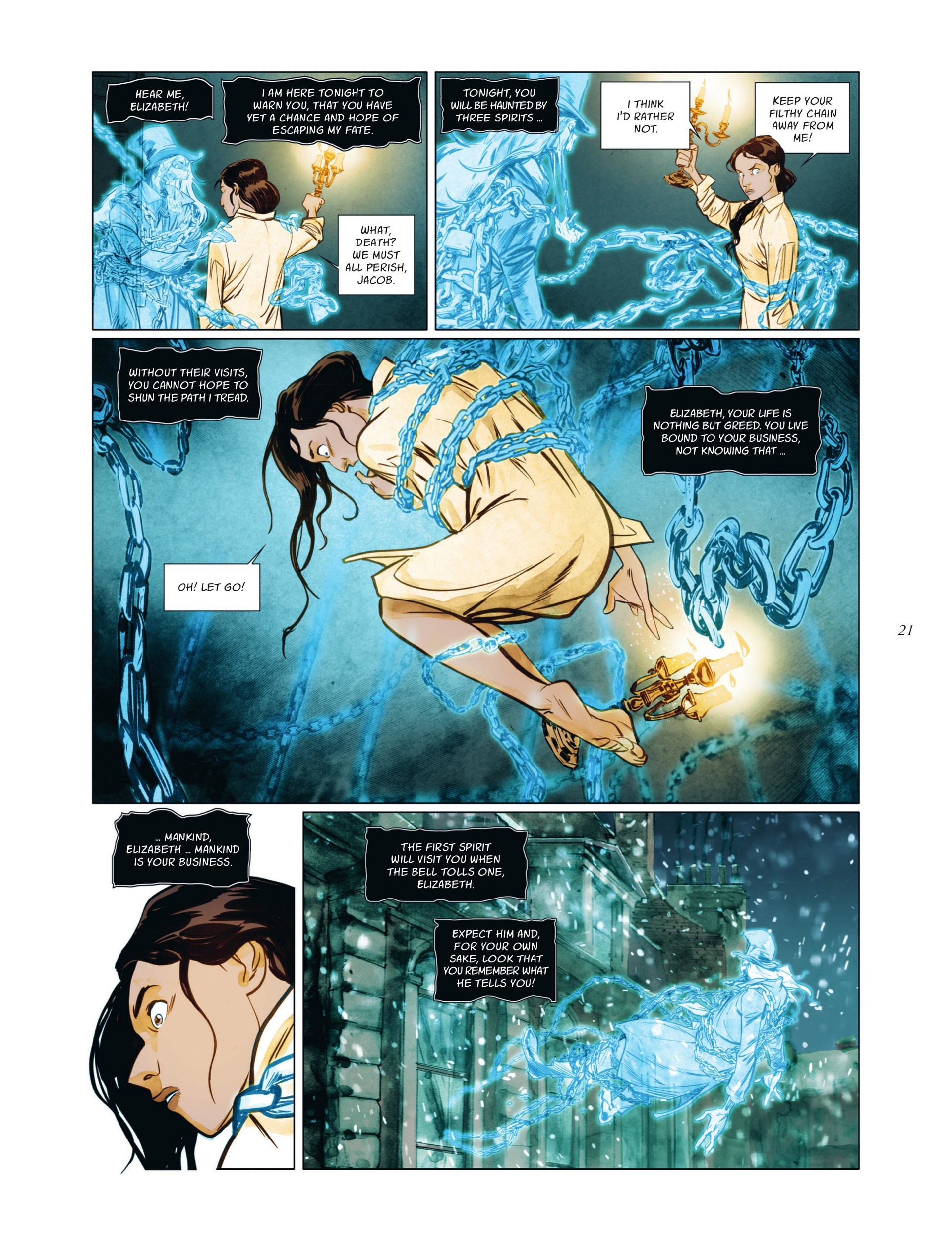 Read online A Christmas Carol: A Ghost Story comic -  Issue # Full - 23