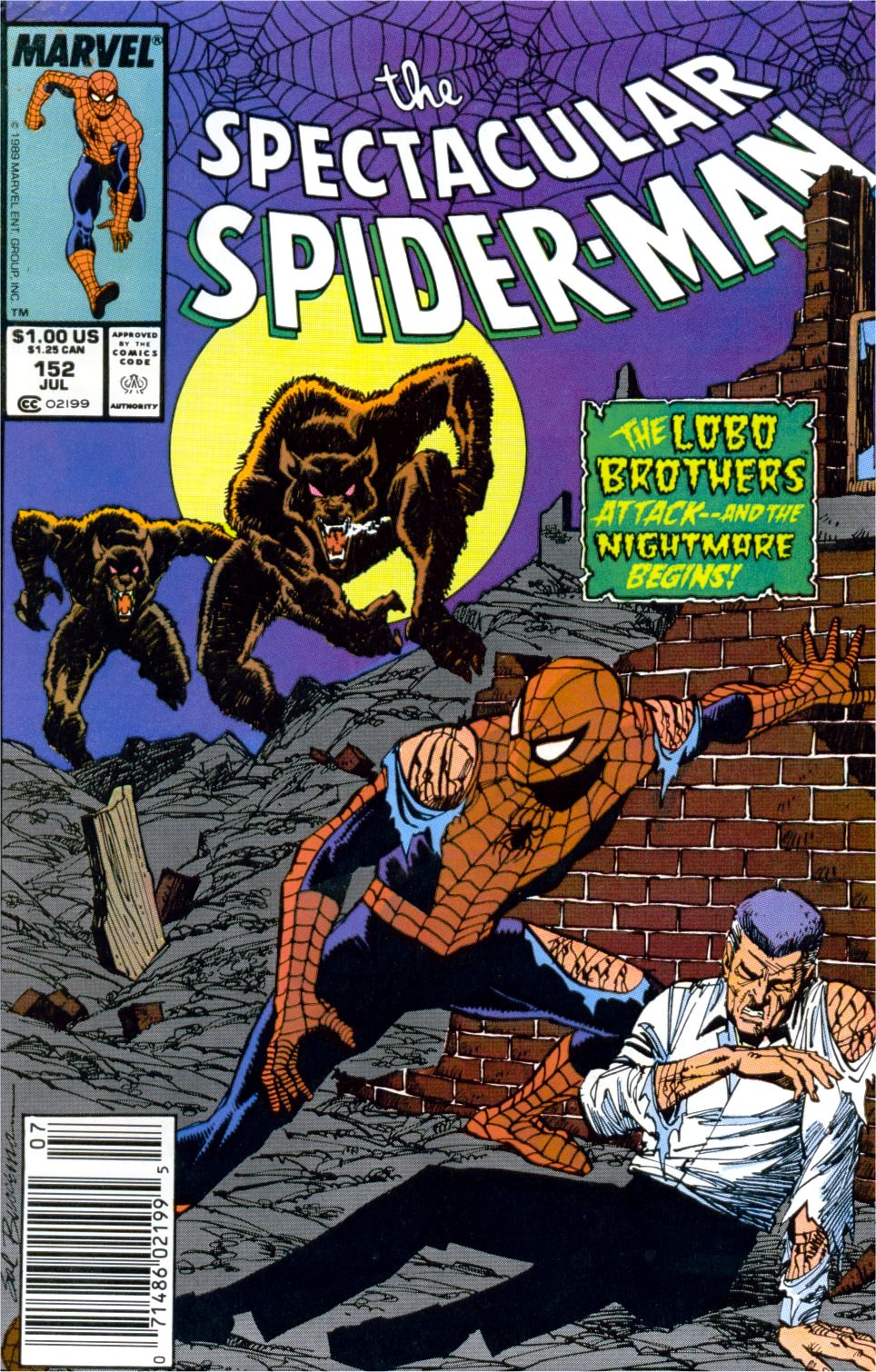 Read online The Spectacular Spider-Man (1976) comic -  Issue #152 - 1