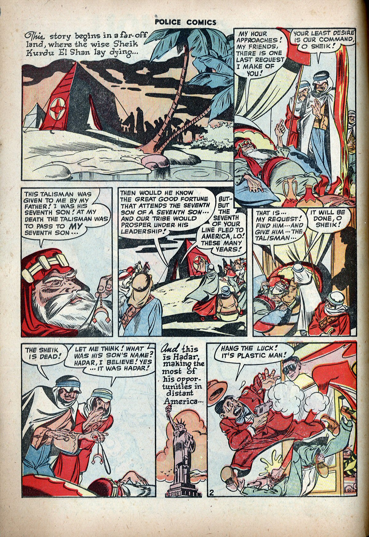 Read online Police Comics comic -  Issue #84 - 4