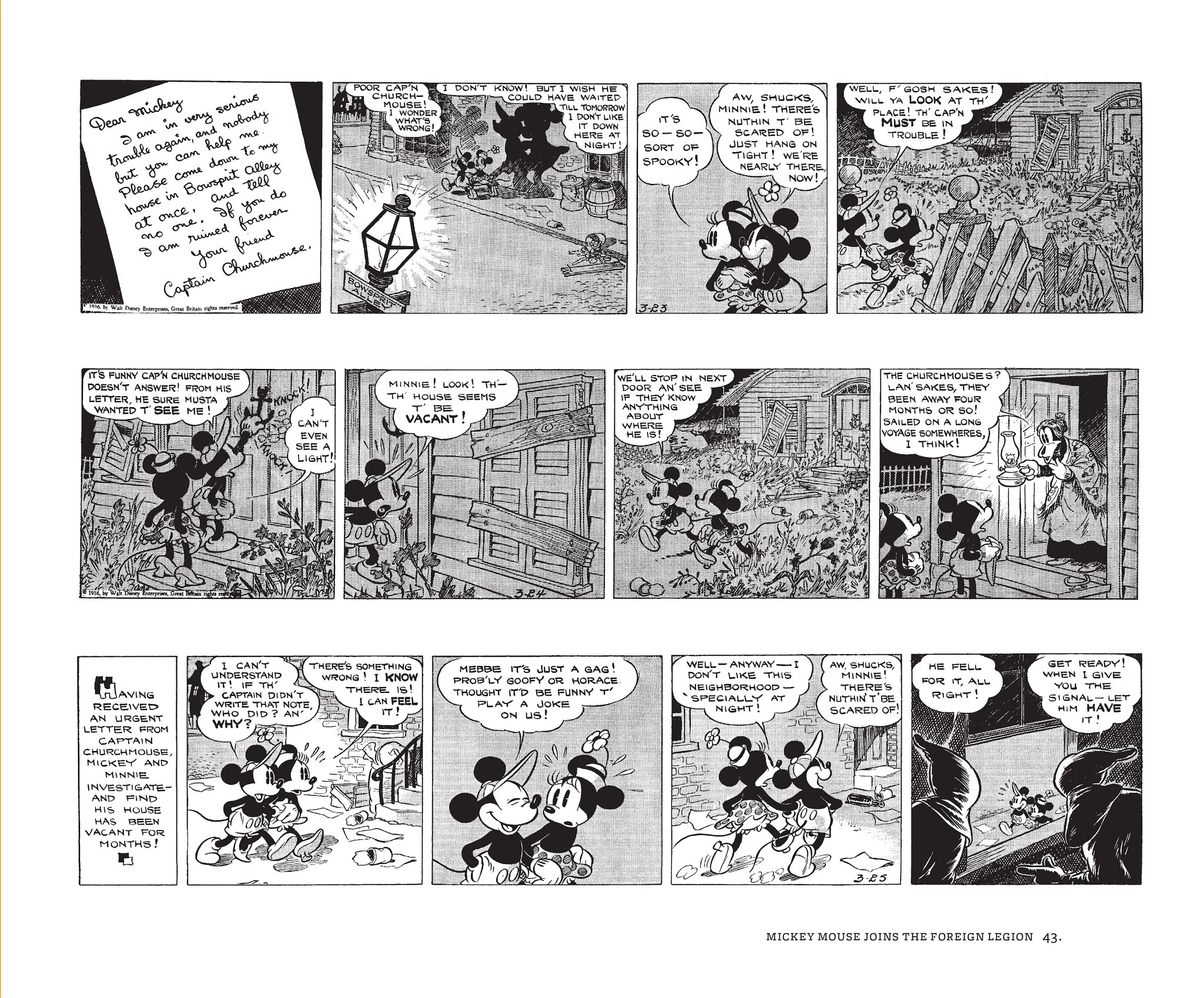 Read online Walt Disney's Mickey Mouse by Floyd Gottfredson comic -  Issue # TPB 4 (Part 1) - 43
