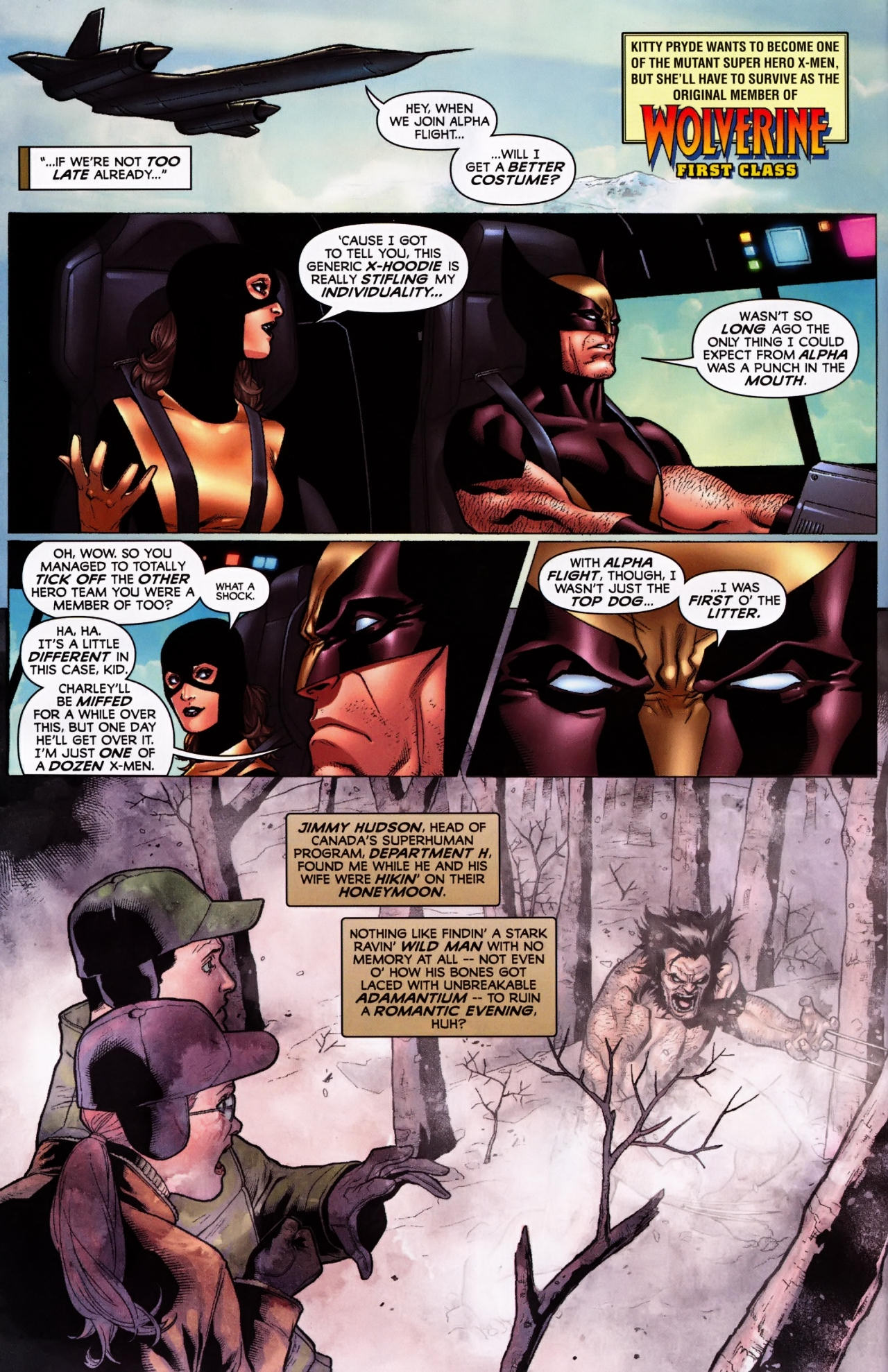Read online Wolverine: First Class comic -  Issue #5 - 3