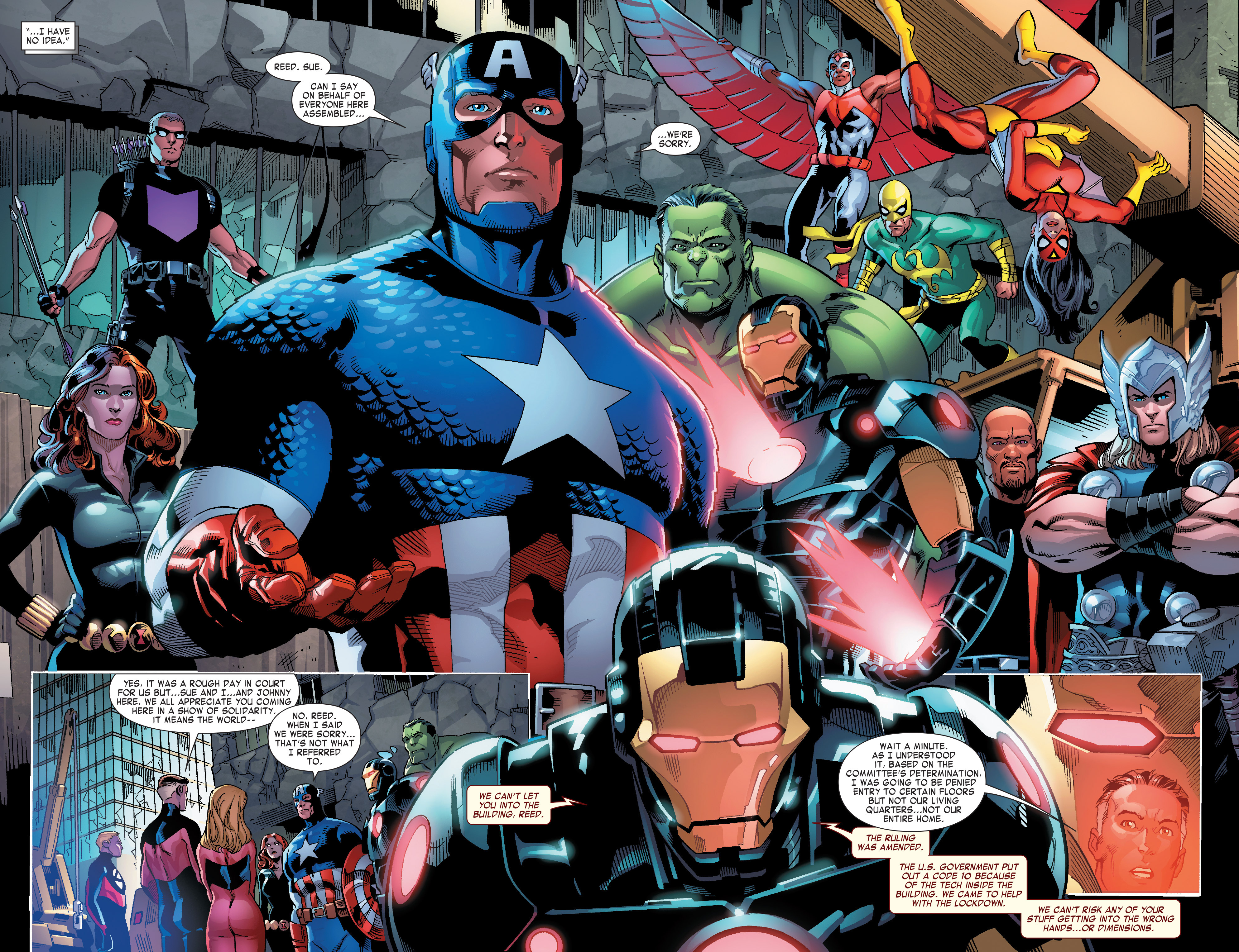 Read online Fantastic Four (2014) comic -  Issue #6 - 6