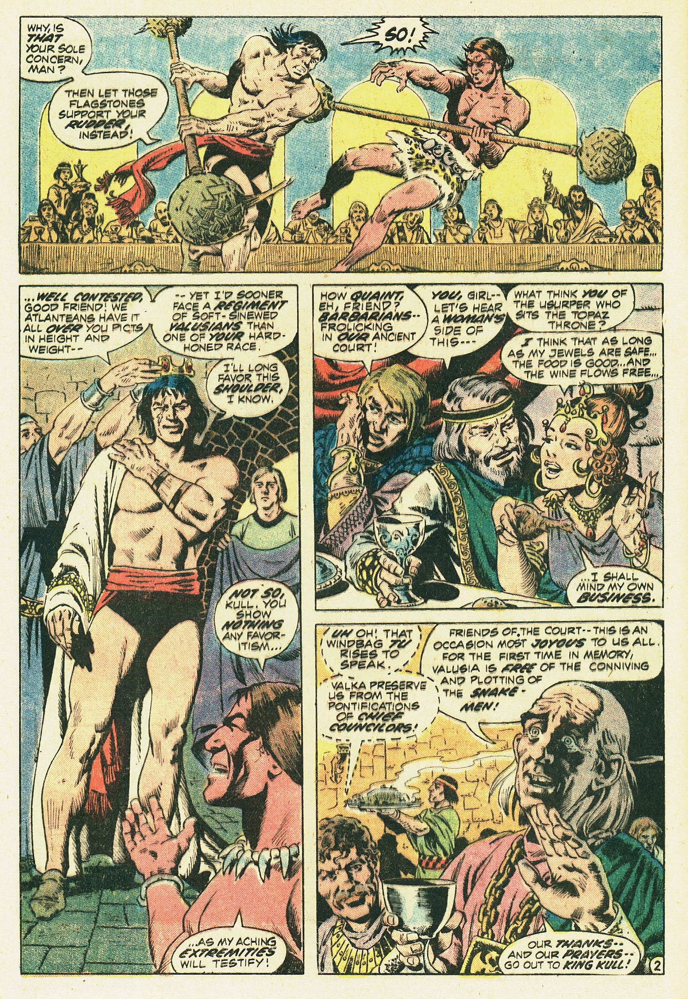 Read online Kull, the Conqueror (1971) comic -  Issue #3 - 3