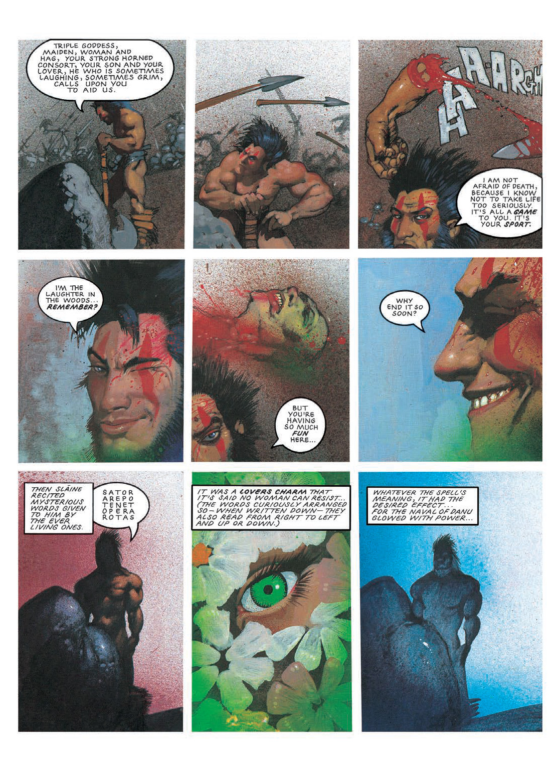 Read online Sláine comic -  Issue # TPB 4 - 181