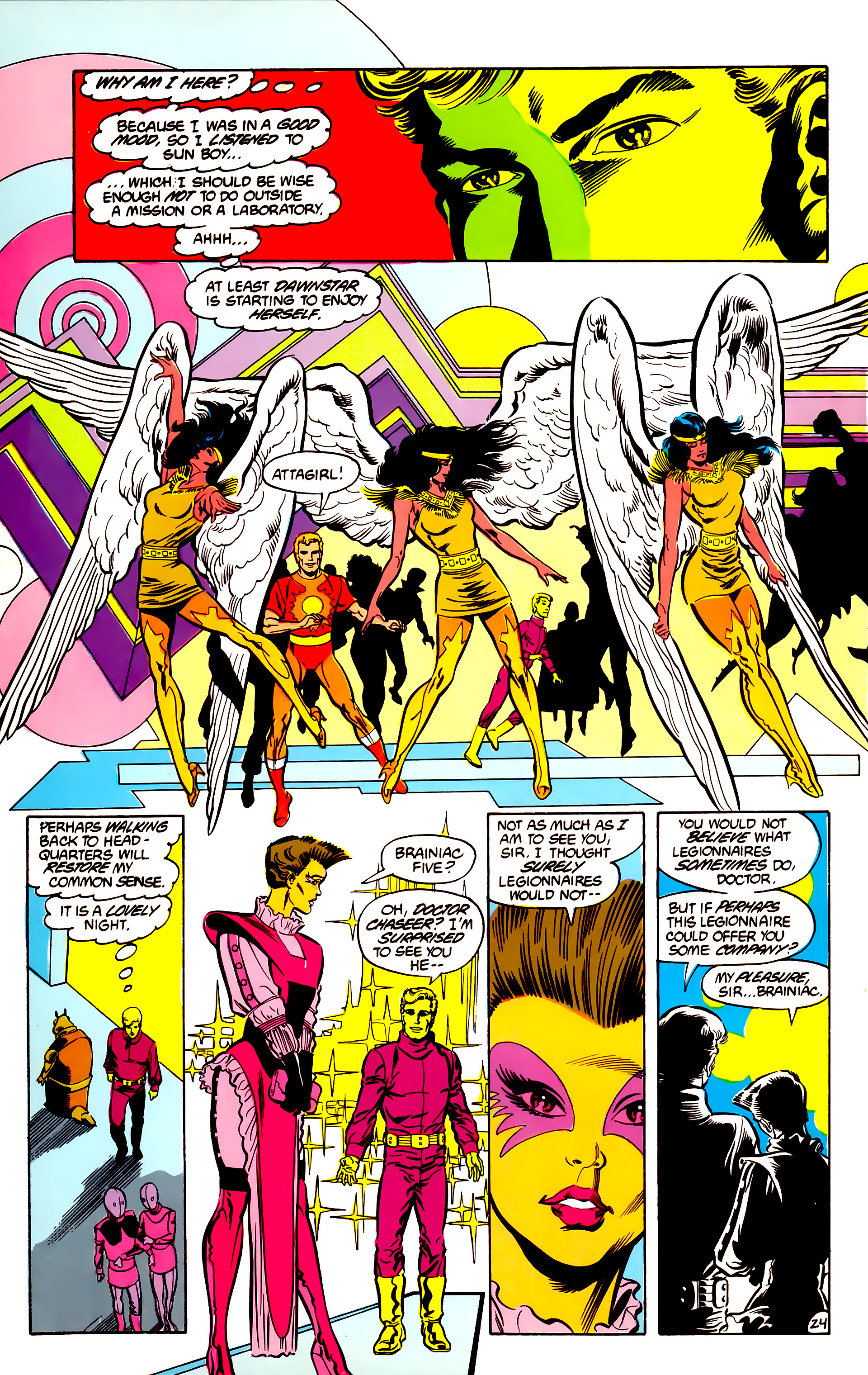 Read online Legion of Super-Heroes (1984) comic -  Issue #30 - 25