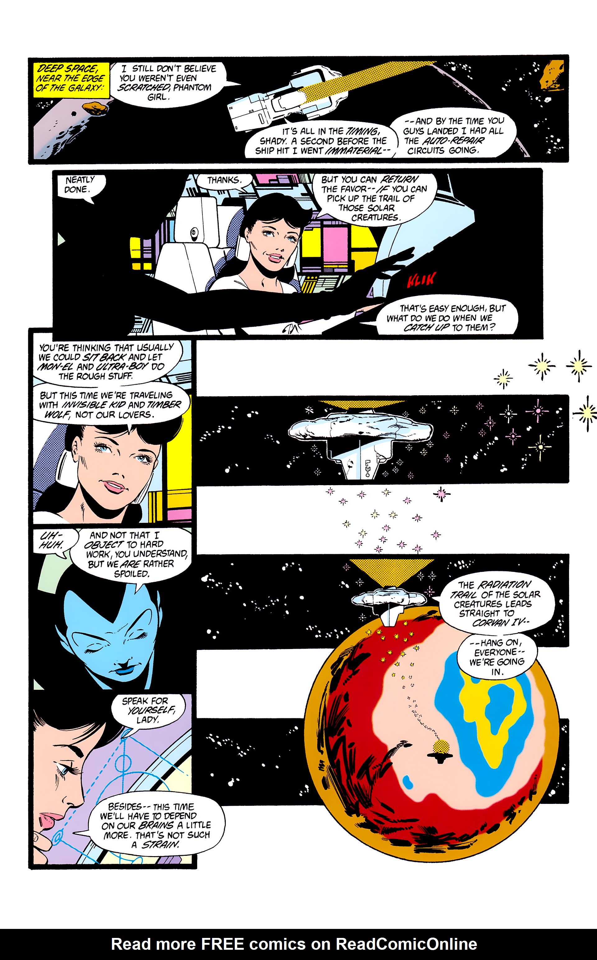 Read online Legion of Super-Heroes (1980) comic -  Issue #307 - 11