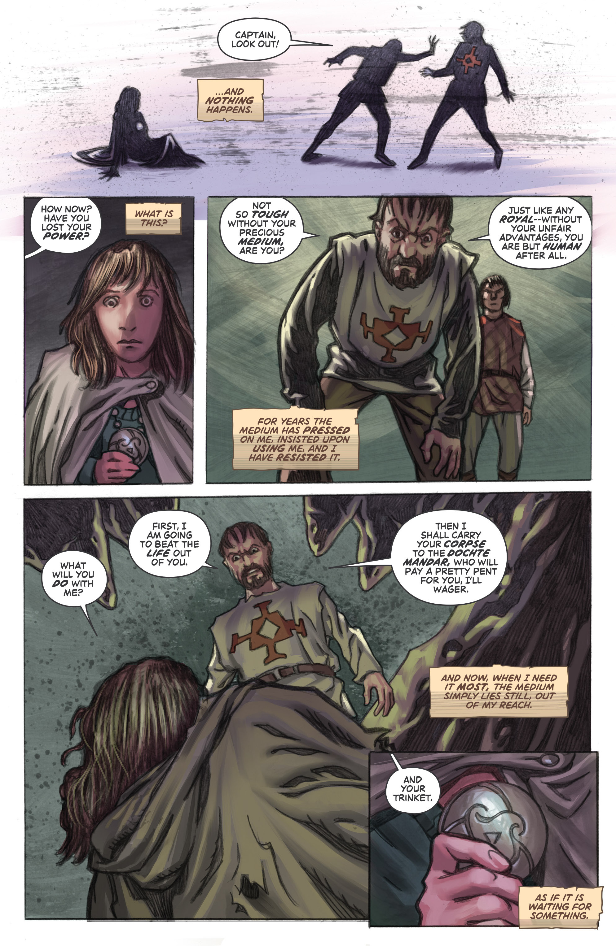 Read online Muirwood: The Lost Abbey comic -  Issue #5 - 15
