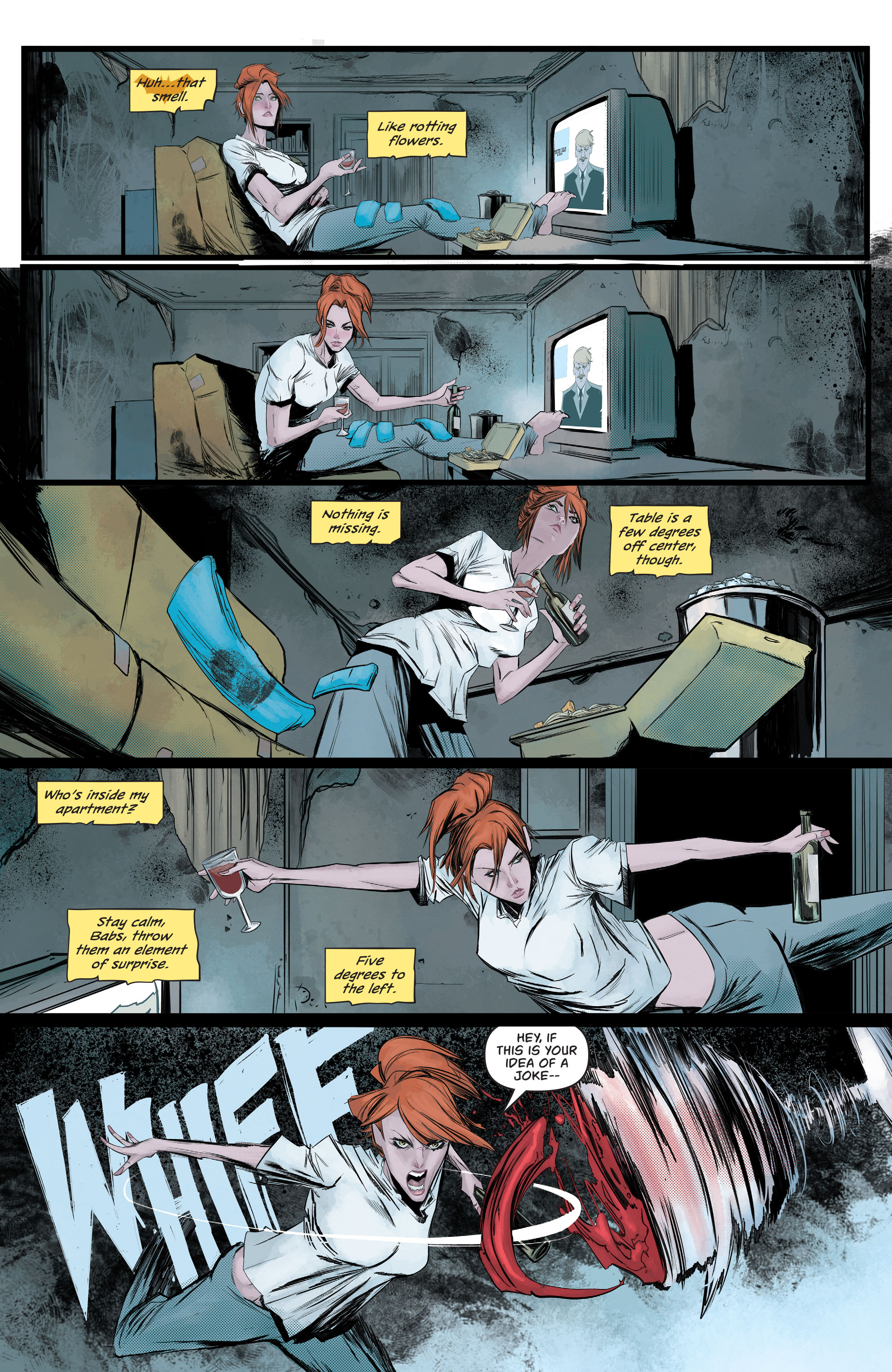 Read online Batgirl (2016) comic -  Issue #47 - 5