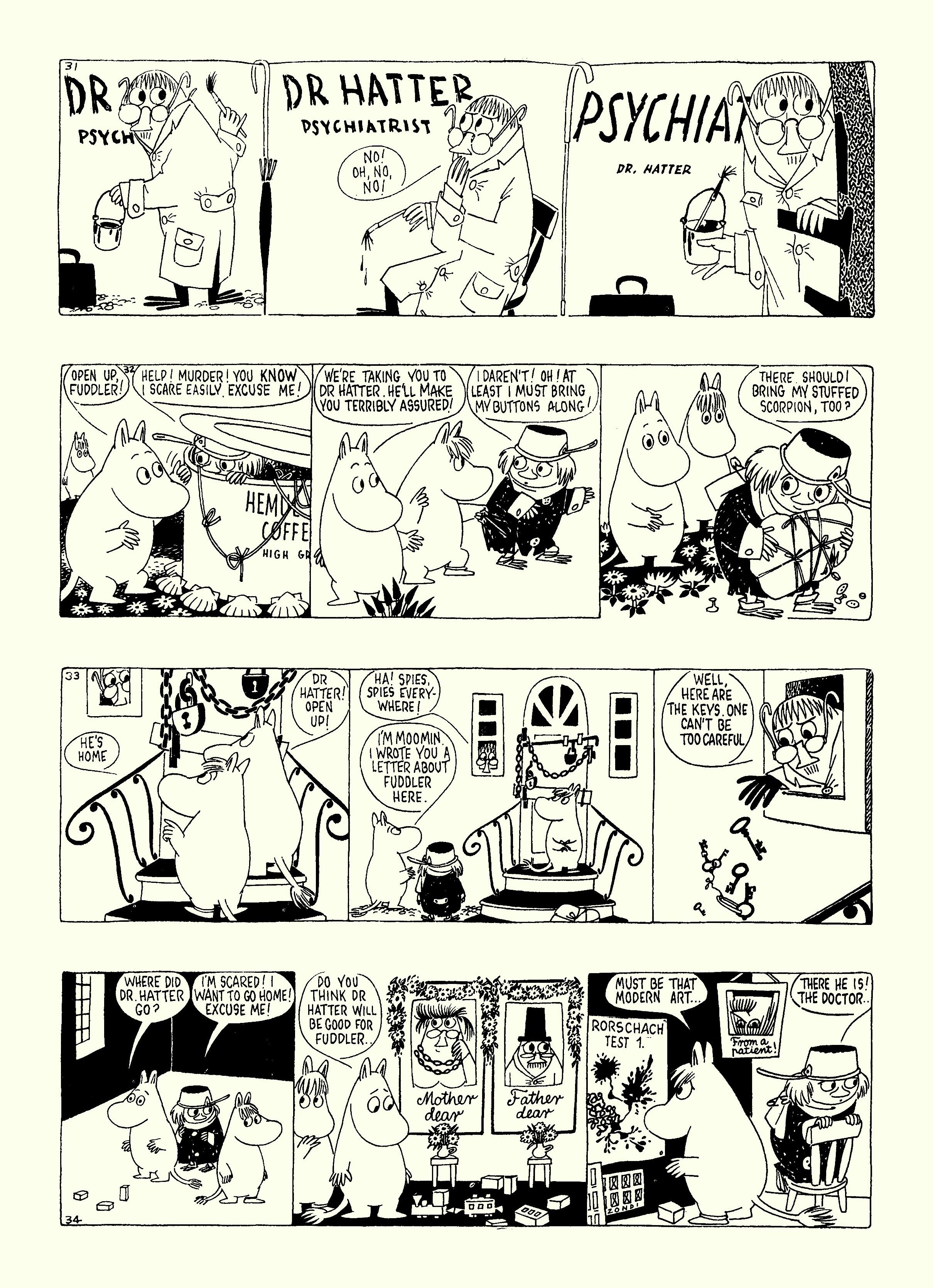 Read online Moomin: The Complete Tove Jansson Comic Strip comic -  Issue # TPB 5 - 65