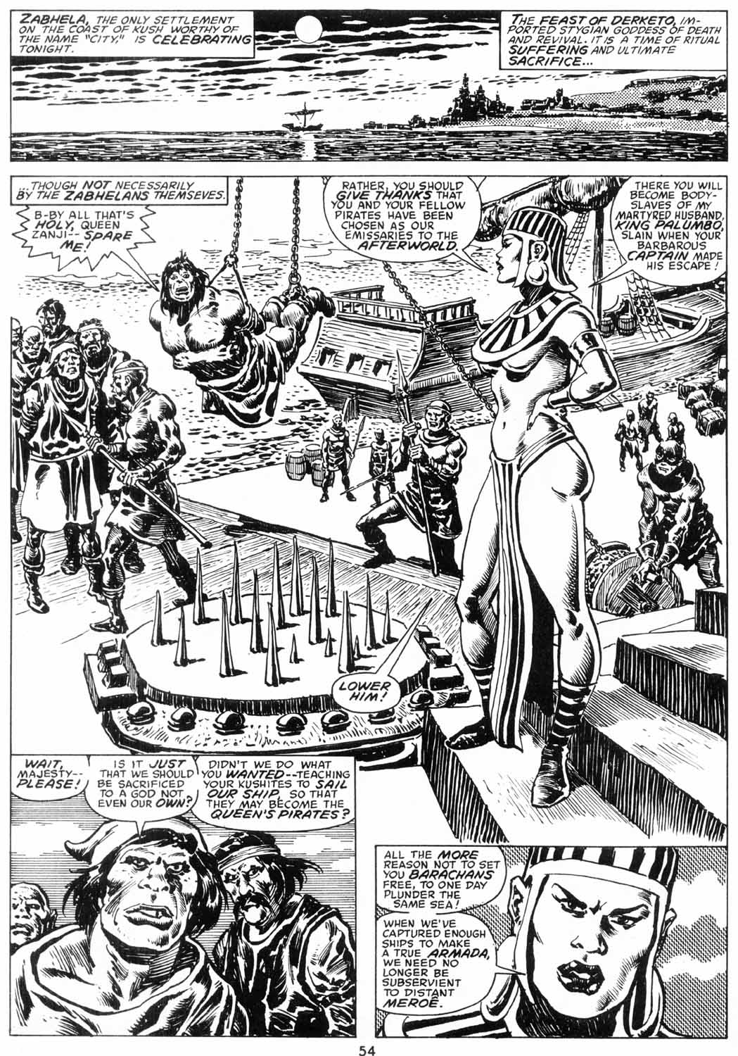 The Savage Sword Of Conan issue 206 - Page 55