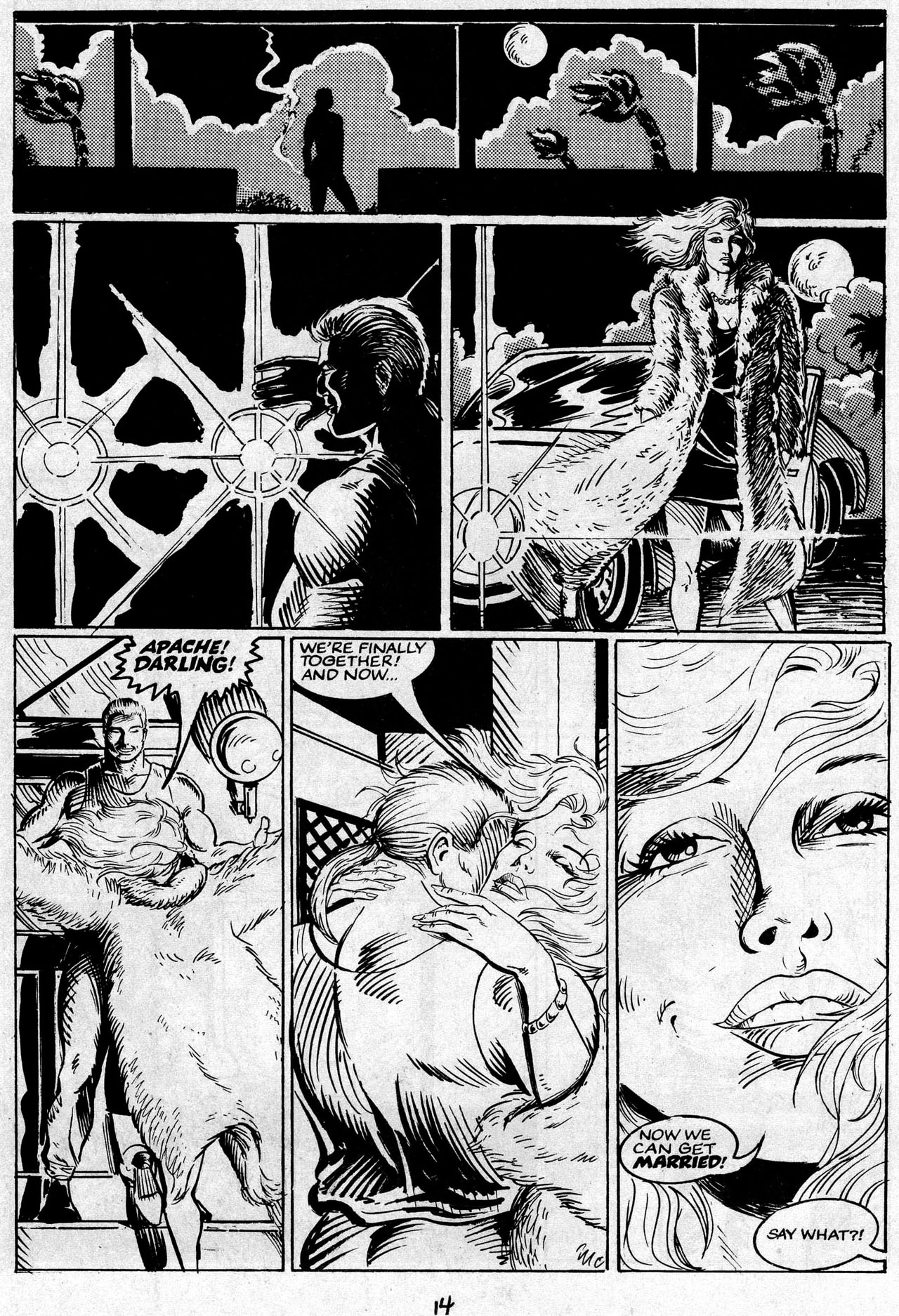 Read online Apache Dick comic -  Issue #2 - 16