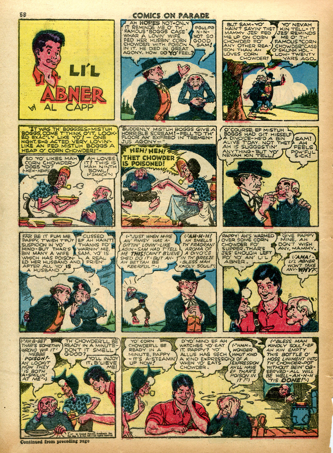 Read online Comics on Parade comic -  Issue #23 - 60