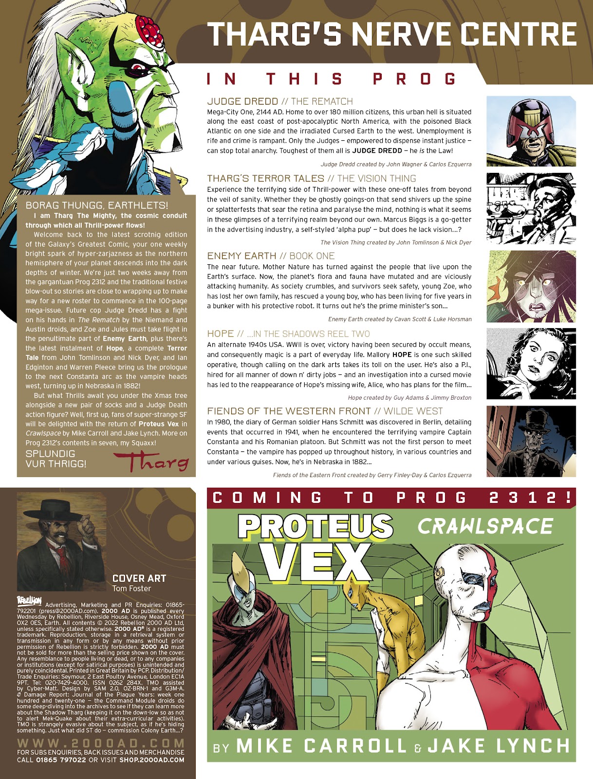 2000 AD issue 2310 - Page 2