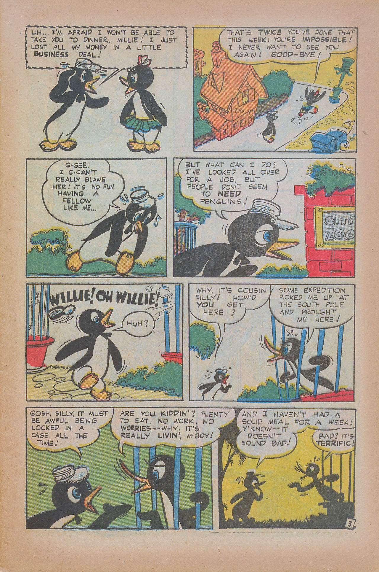 Read online Willie The Penguin comic -  Issue #5 - 5