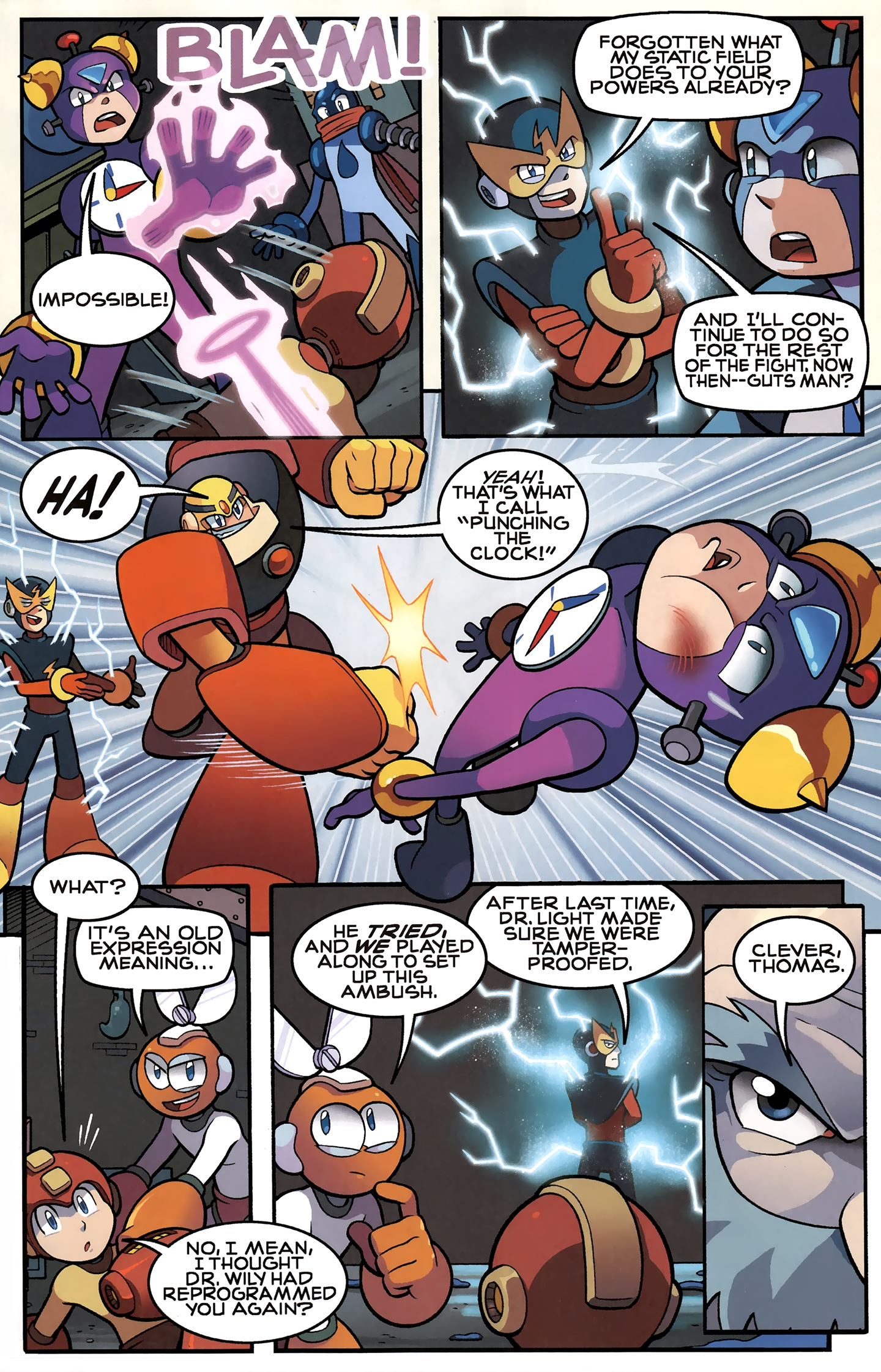 Read online Mega Man comic -  Issue #8 - 8