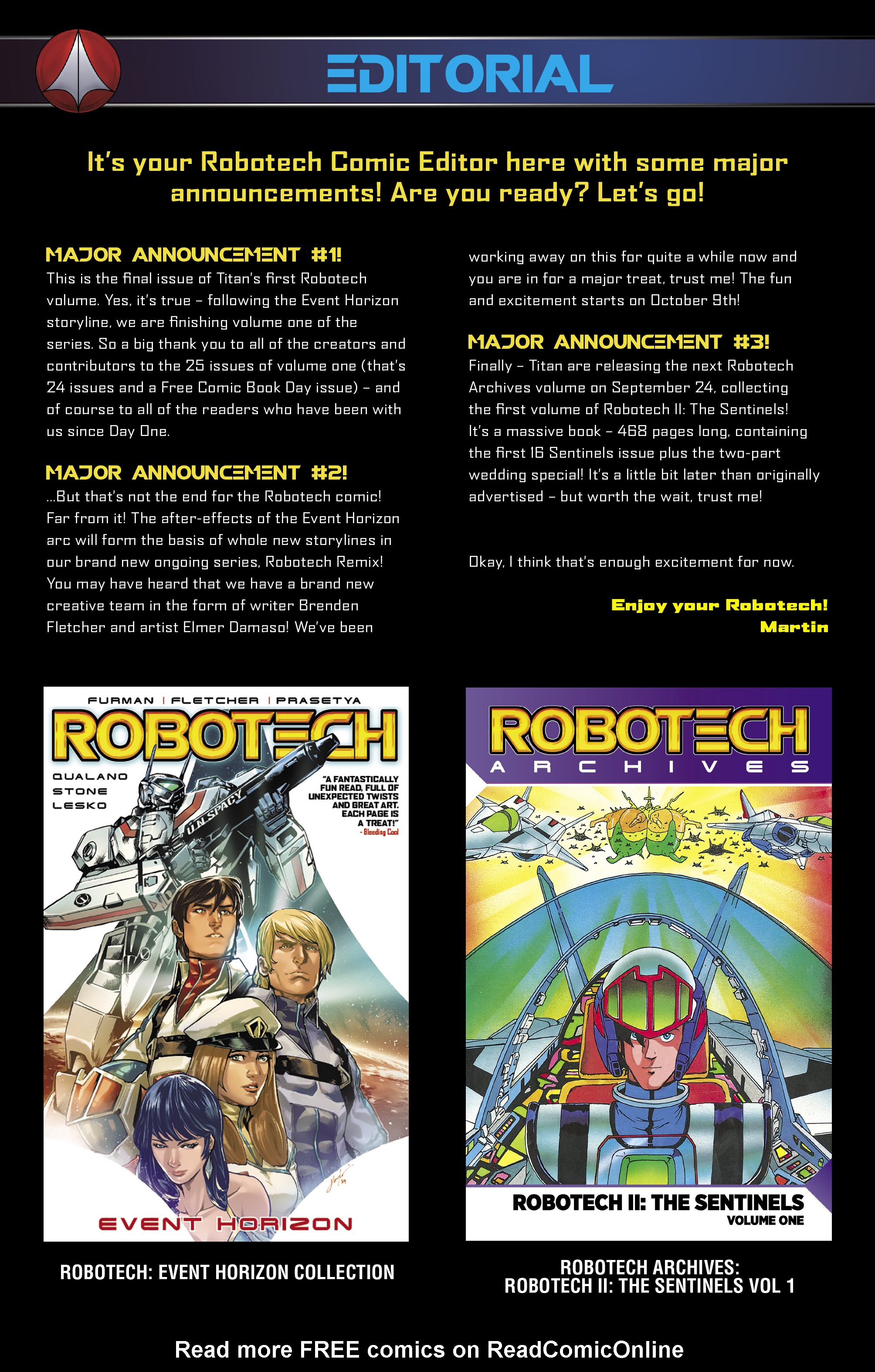 Read online Robotech (2017) comic -  Issue #24 - 29