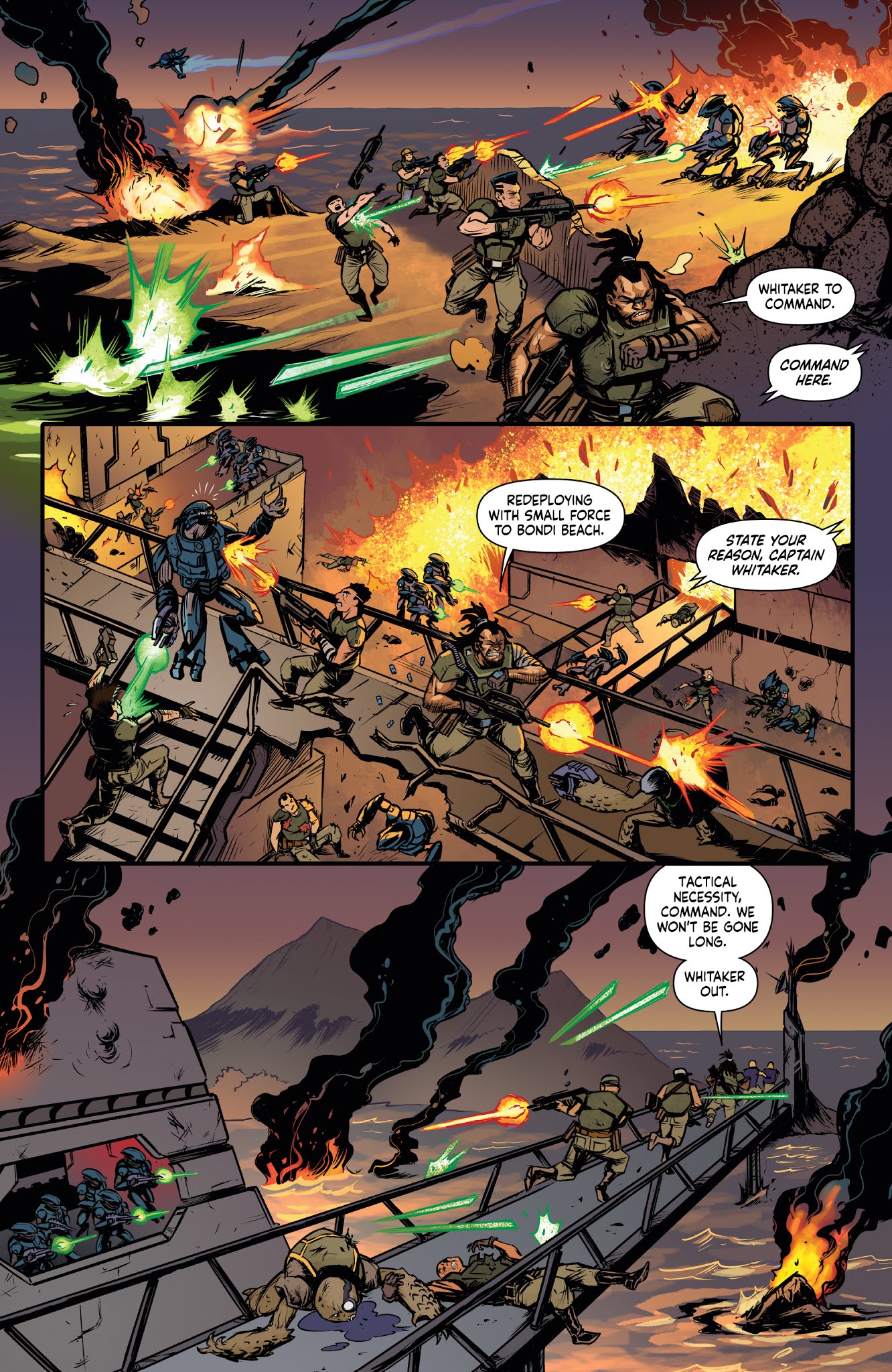 Read online Halo: Collateral Damage comic -  Issue #2 - 17