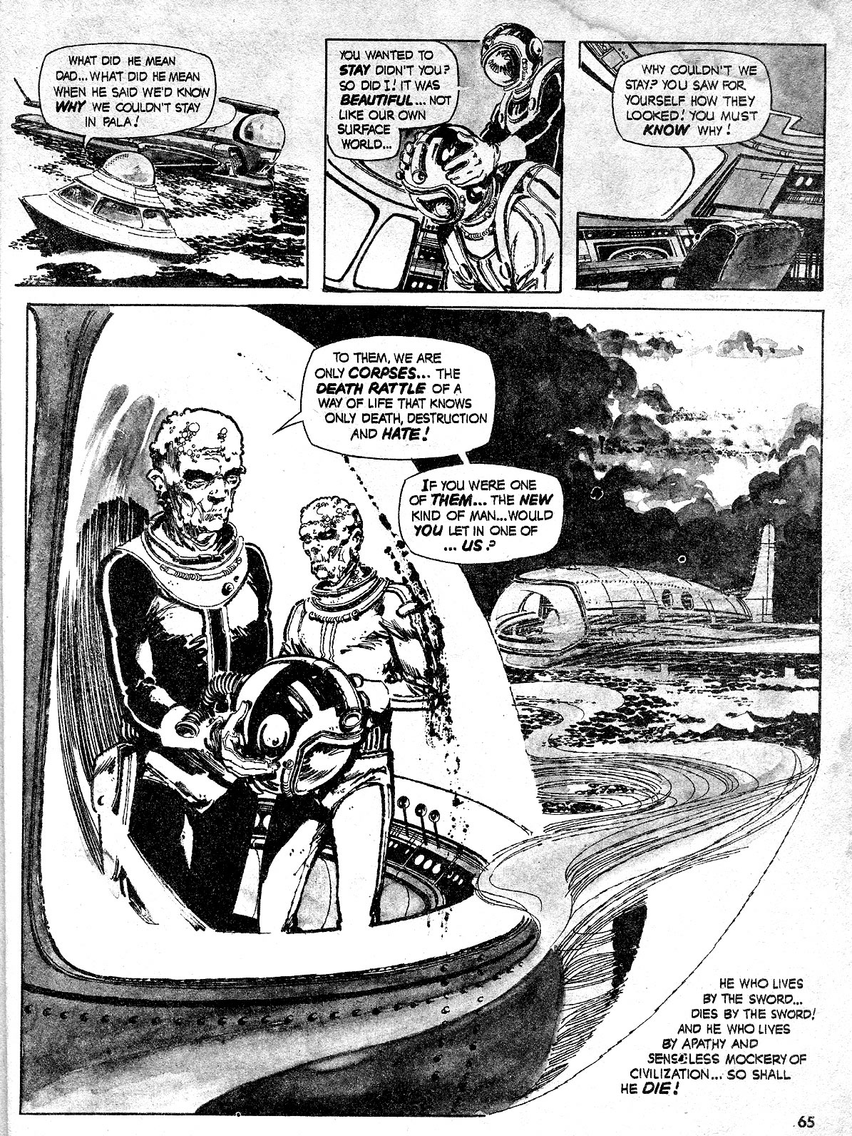 Read online Nightmare (1970) comic -  Issue #7 - 65