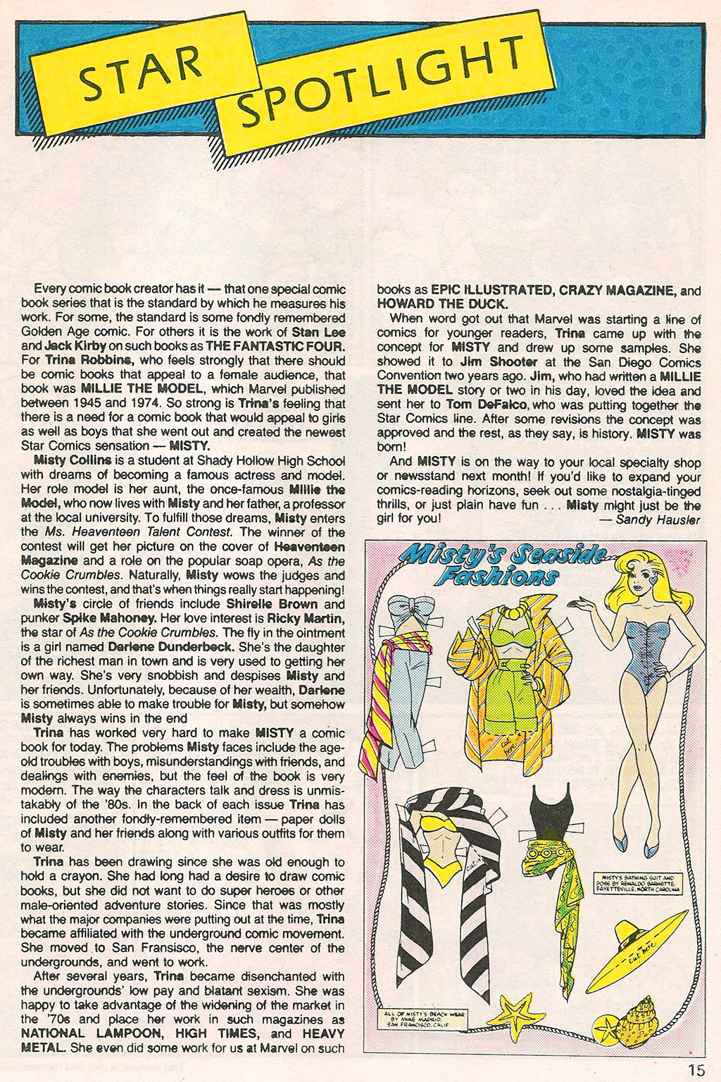 Read online Marvel Age comic -  Issue #32 - 17