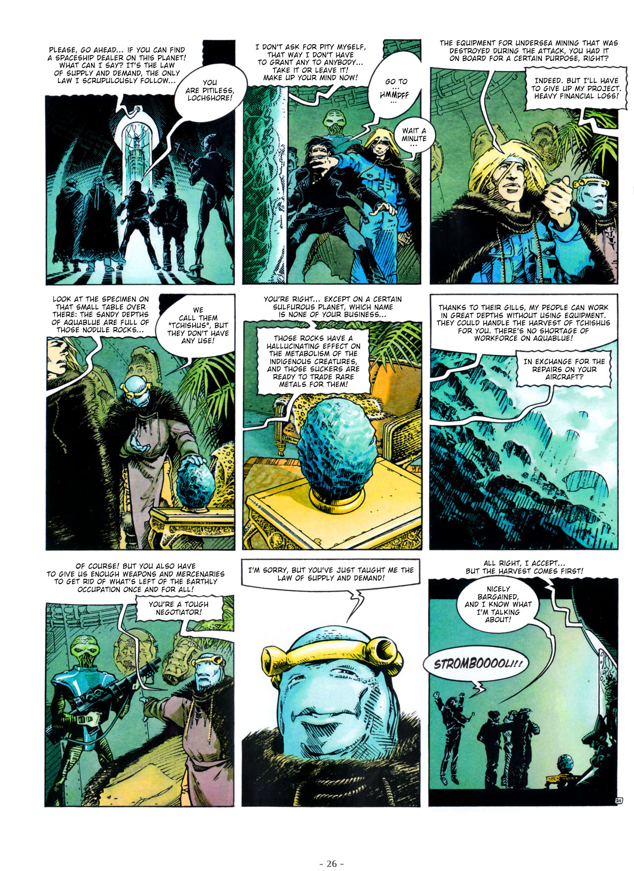 Read online Aquablue comic -  Issue #3 - 27