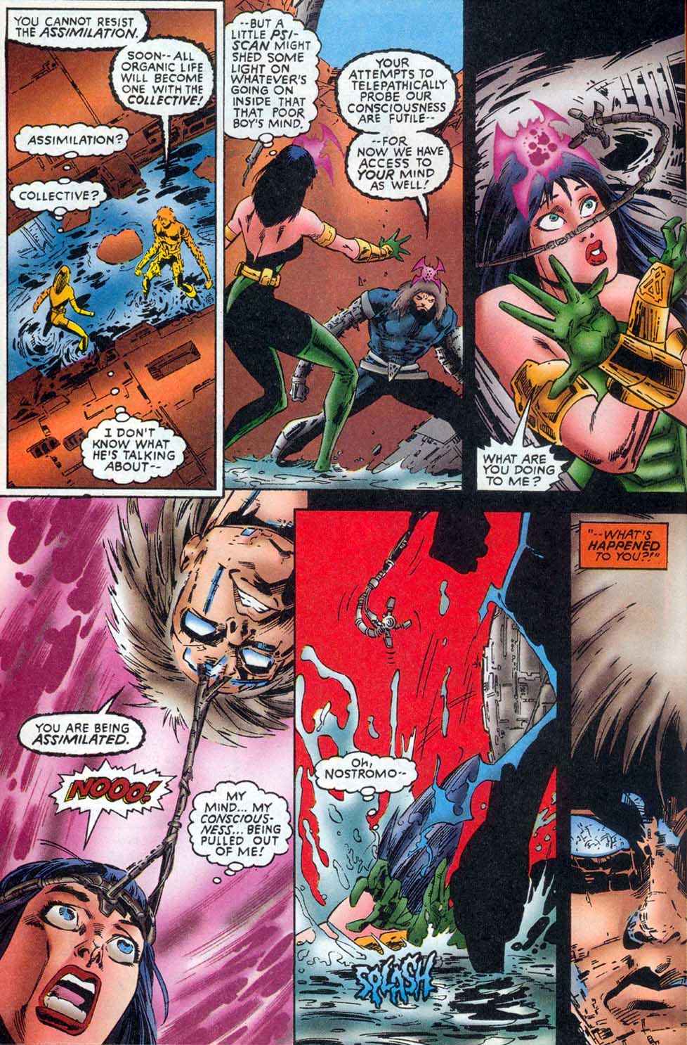 Read online X-Nation 2099 comic -  Issue #6 - 9