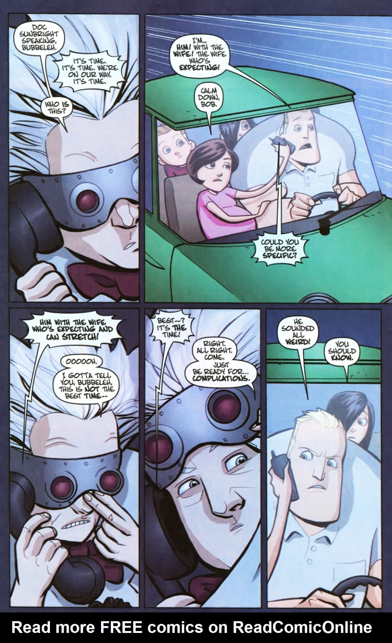 Read online The Incredibles (2009) comic -  Issue #0 - 12