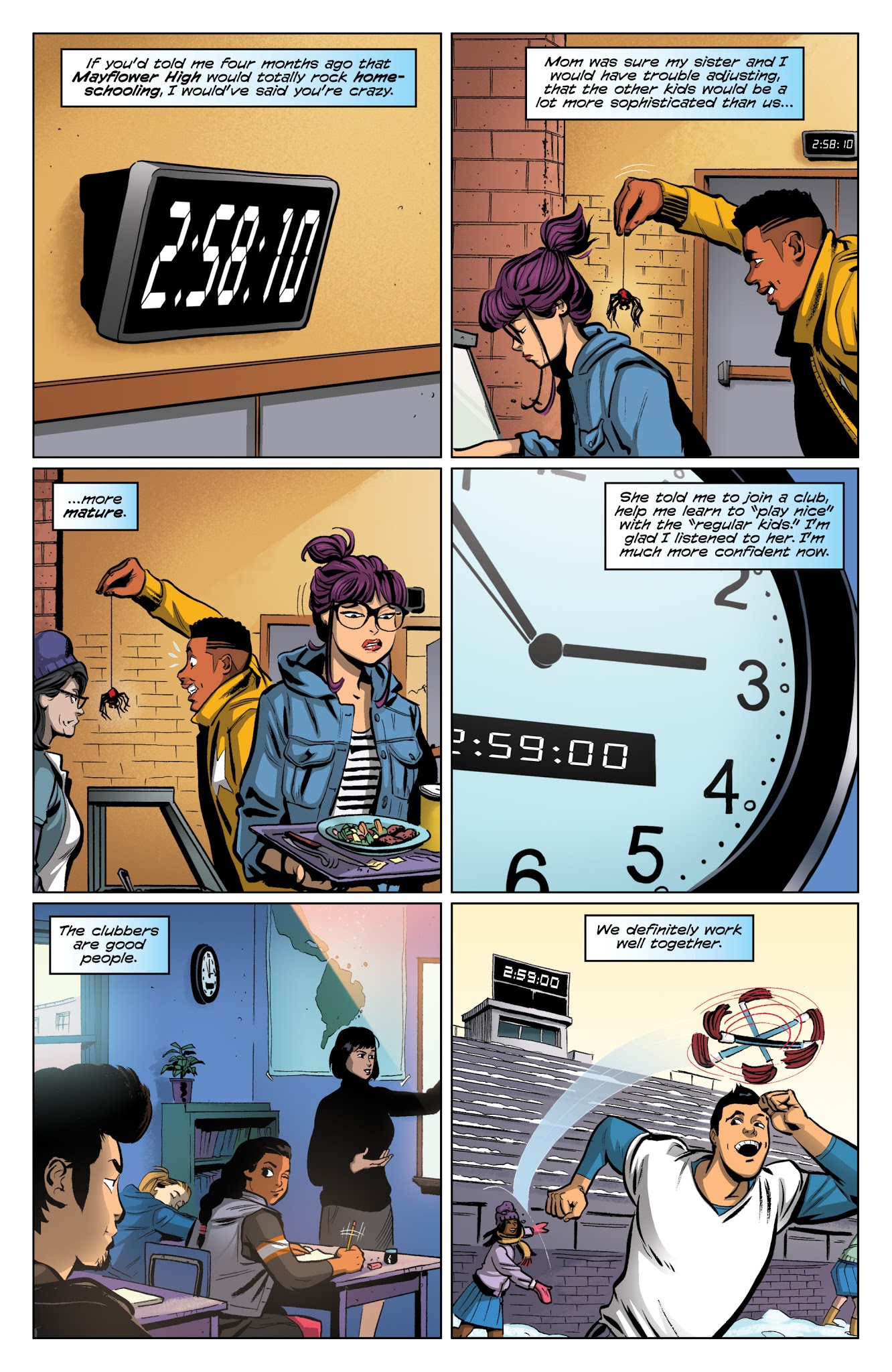 Read online Three O'Clock Club comic -  Issue #2 - 4