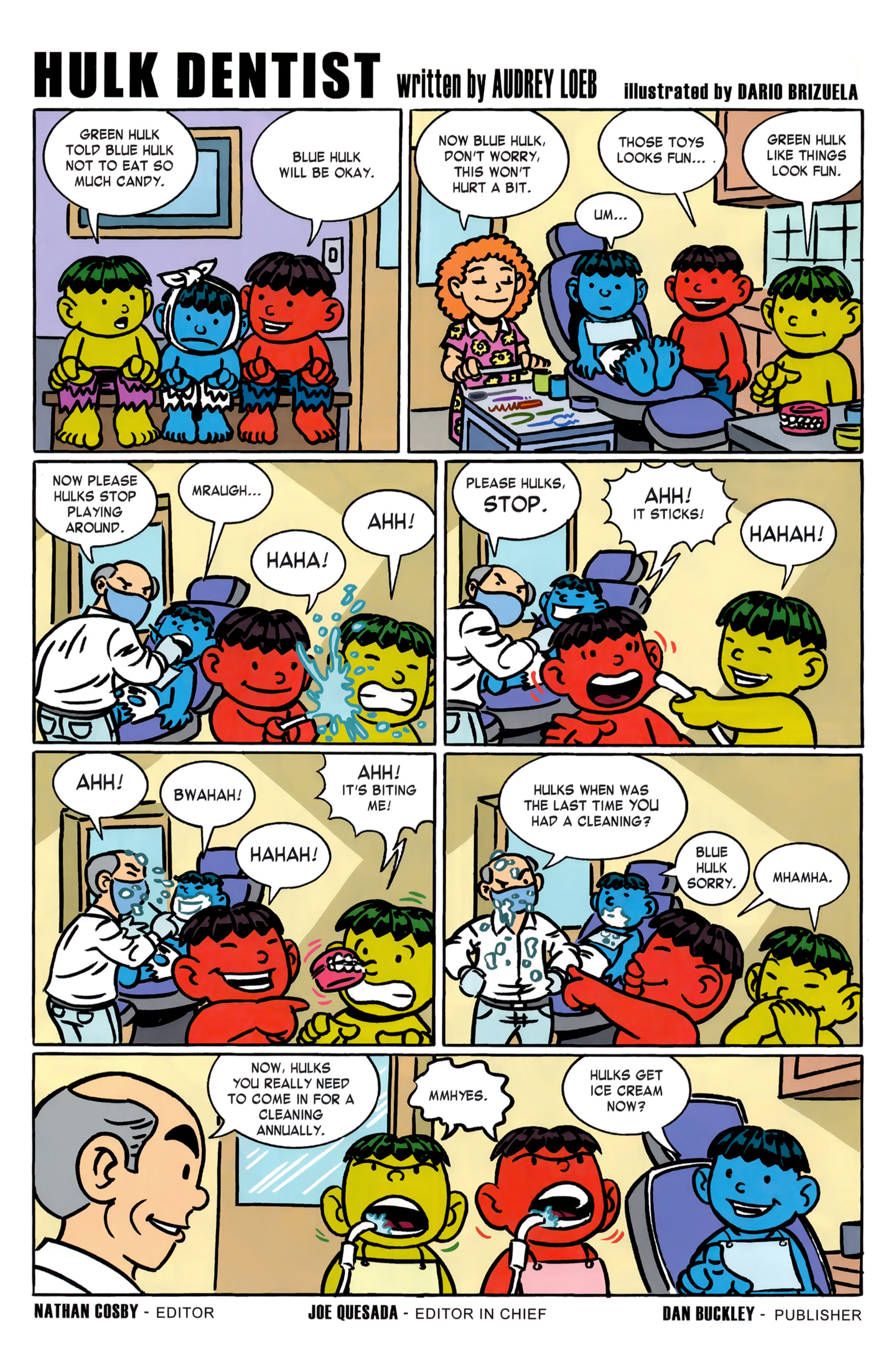 Read online Hulk-Sized Mini-Hulks comic -  Issue # Full - 19