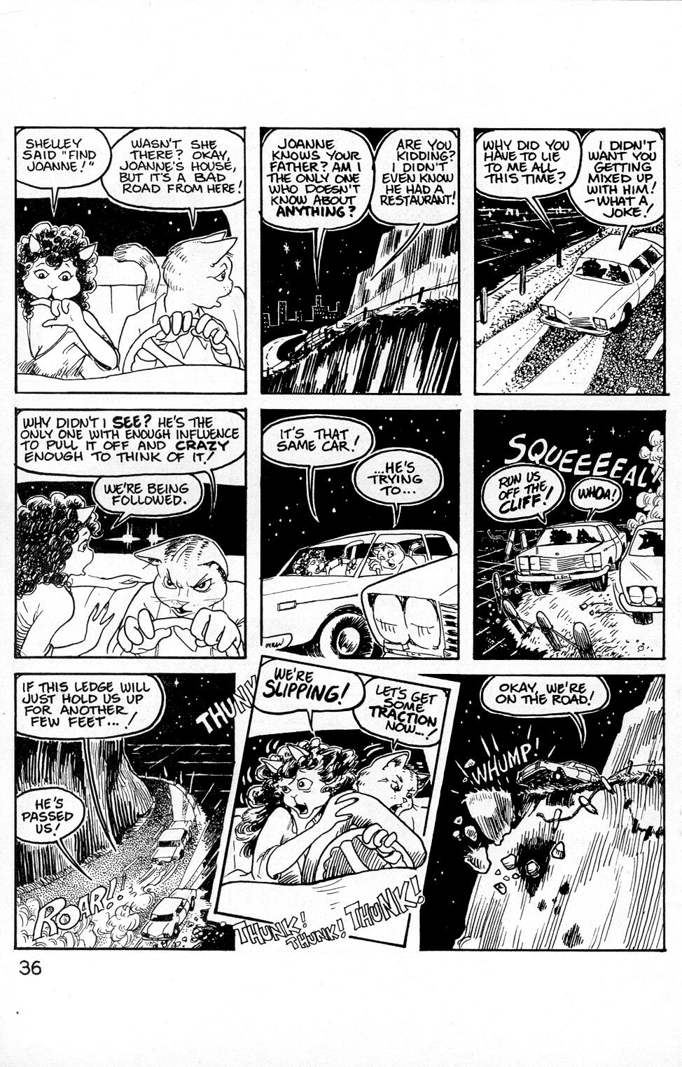 Omaha the Cat Dancer (1986) issue 0 - Page 38