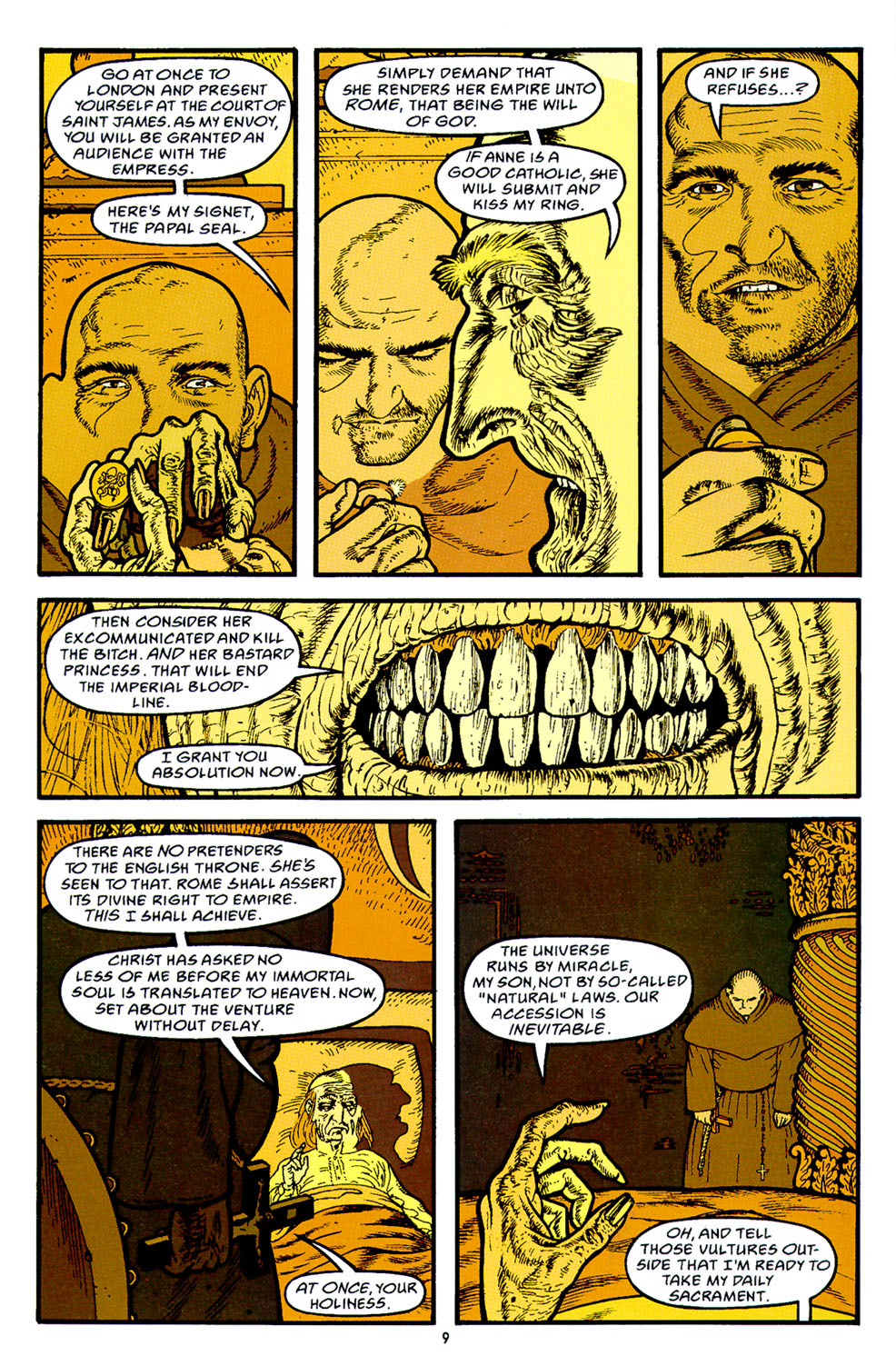 Read online Heart of Empire comic -  Issue #1 - 11