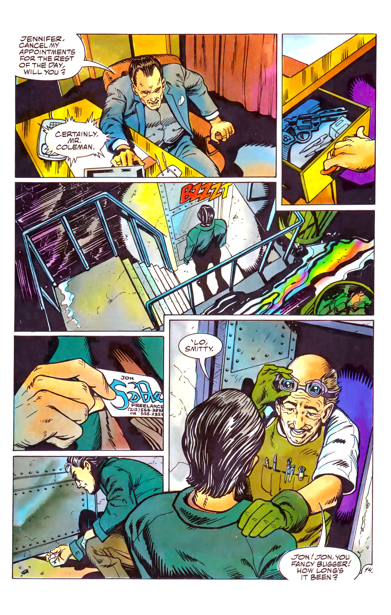 Read online Sable comic -  Issue #11 - 16