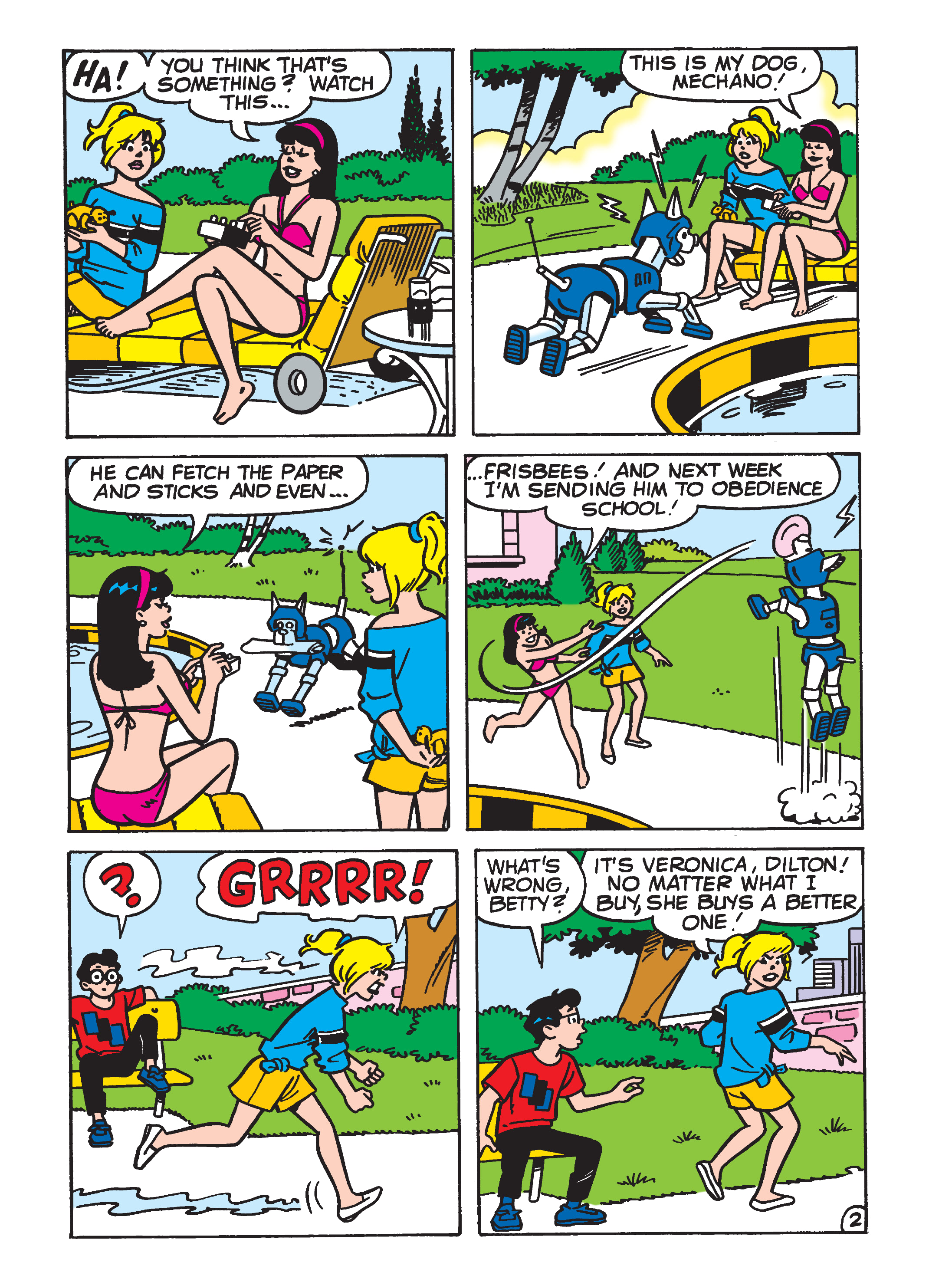 Read online World of Betty & Veronica Digest comic -  Issue #17 - 136