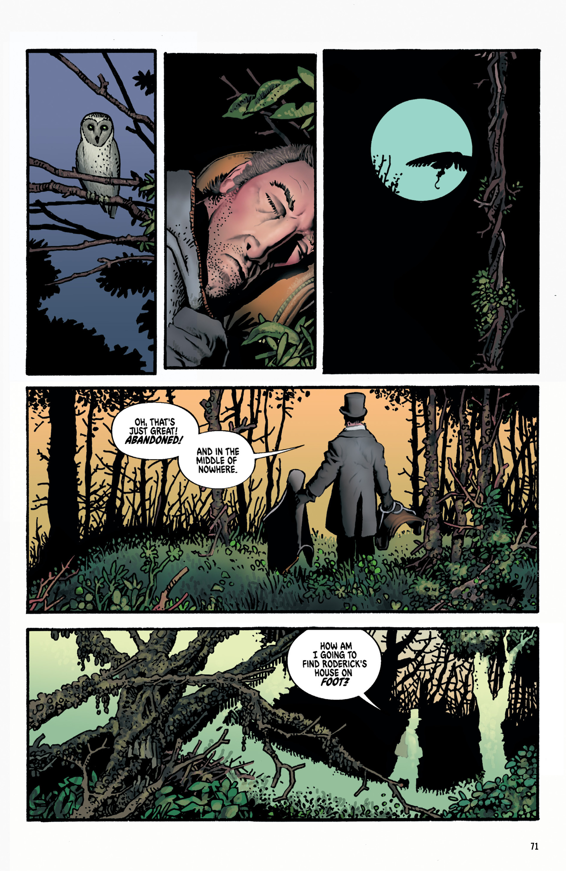 Read online Edgar Allen Poe's Spirits of the Dead comic -  Issue # TPB (Part 1) - 72