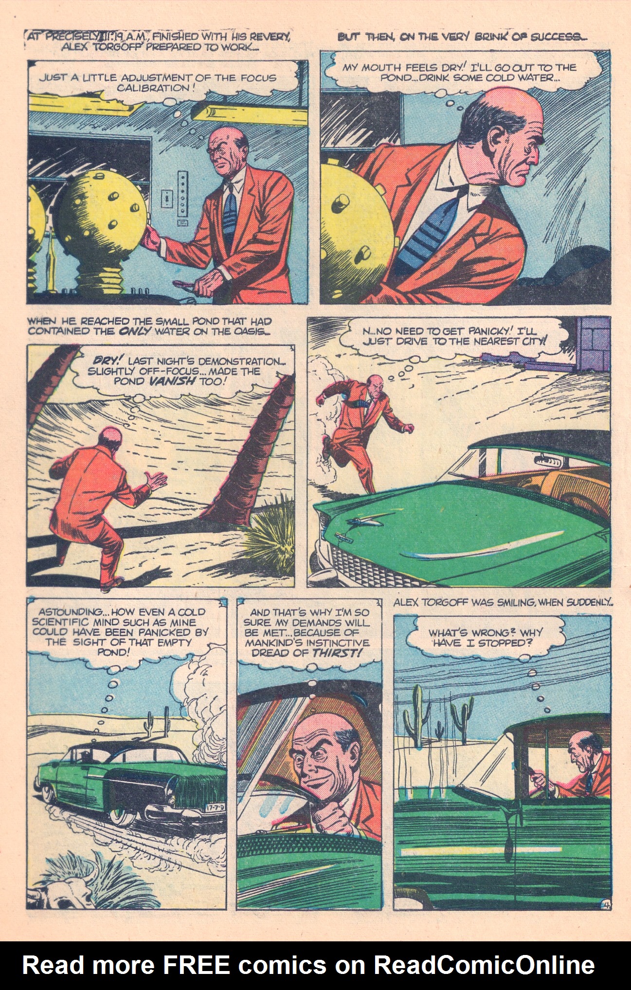 Read online Mystic (1951) comic -  Issue #45 - 6