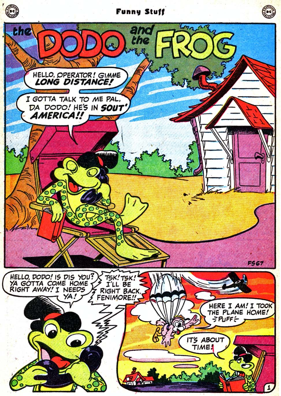 Read online Funny Stuff comic -  Issue #35 - 44