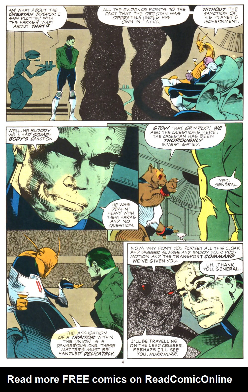 Read online Alien Legion (1987) comic -  Issue #6 - 7