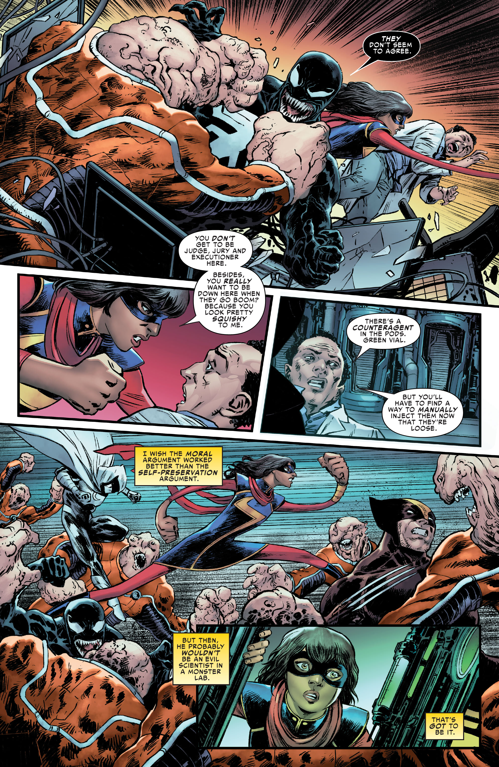 Read online Ms. Marvel & Venom comic -  Issue #1 - 27