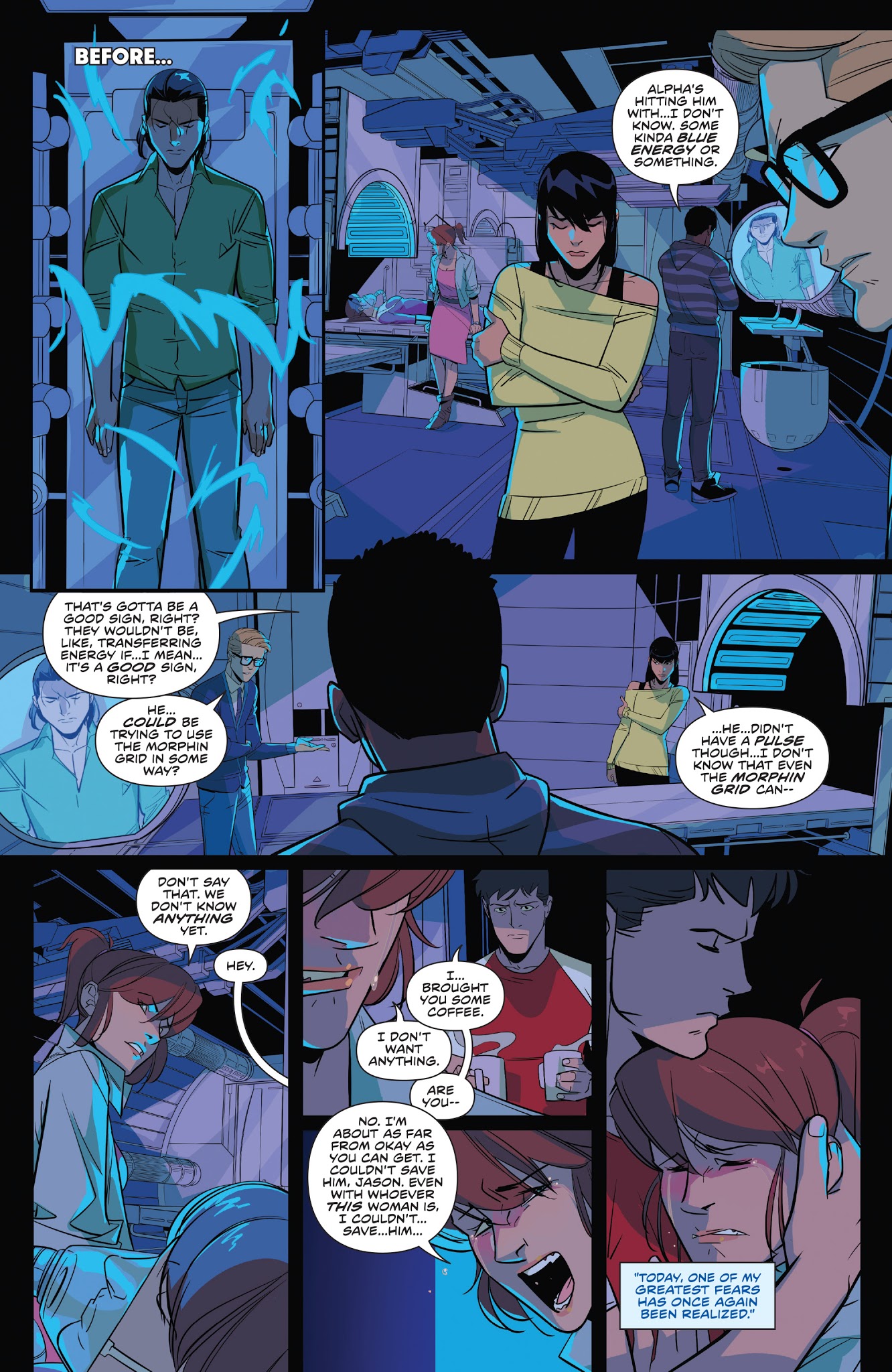 Read online Mighty Morphin Power Rangers comic -  Issue #26 - 6