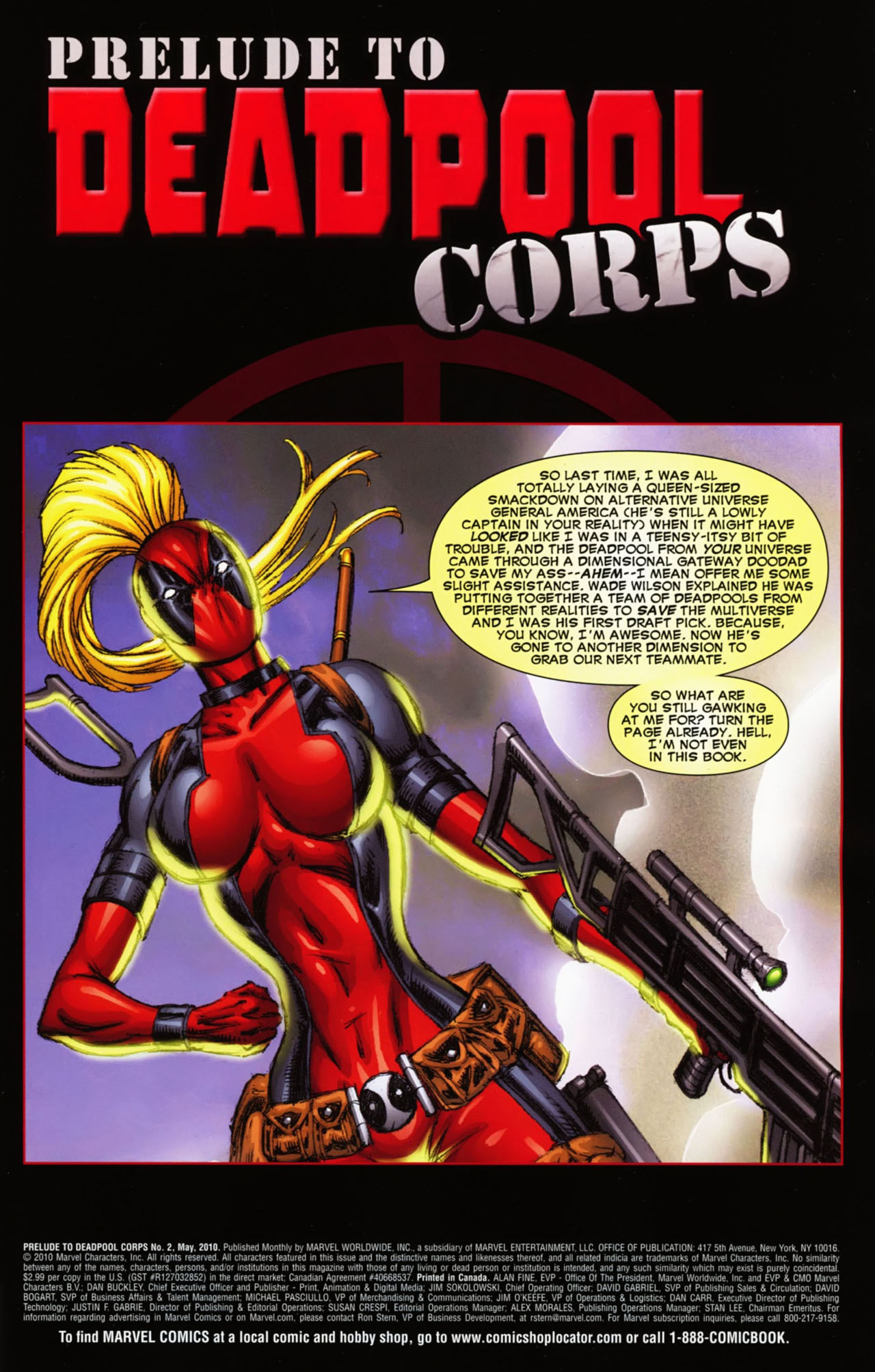 Read online Prelude to Deadpool Corps comic -  Issue #2 - 2