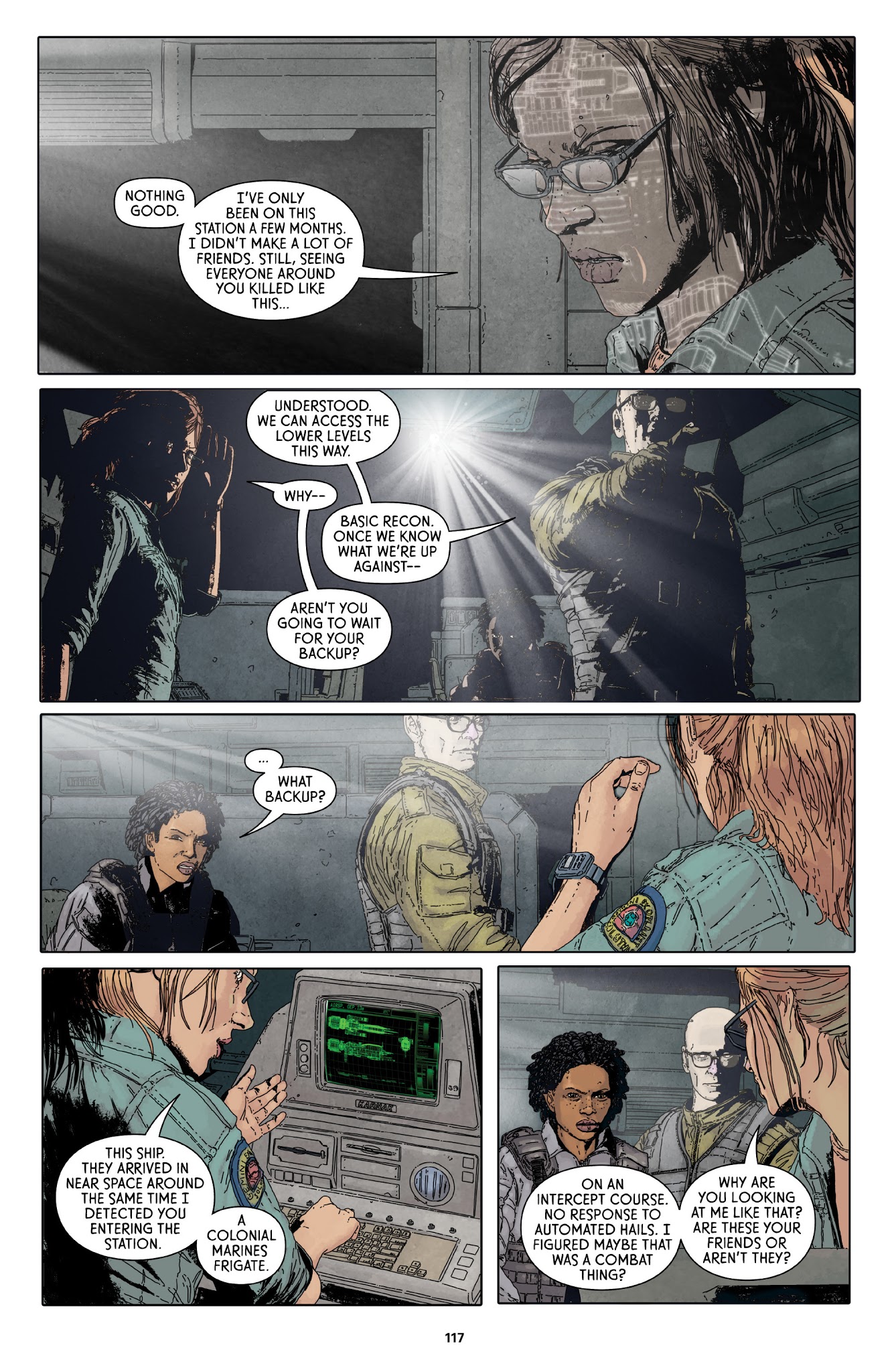 Read online Aliens: Defiance comic -  Issue # _TPB 1 - 114