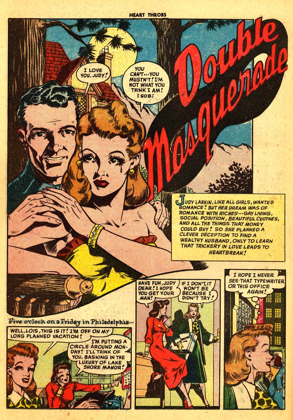 Read online Heart Throbs comic -  Issue #1 - 18