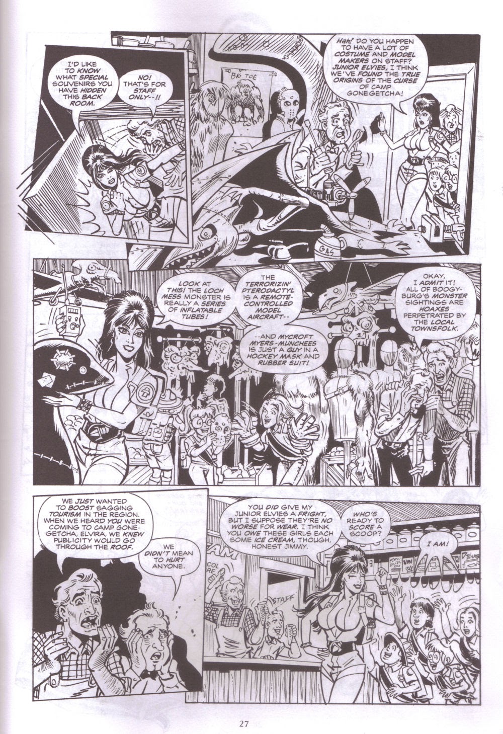 Read online Elvira, Mistress of the Dark comic -  Issue #155 - 24