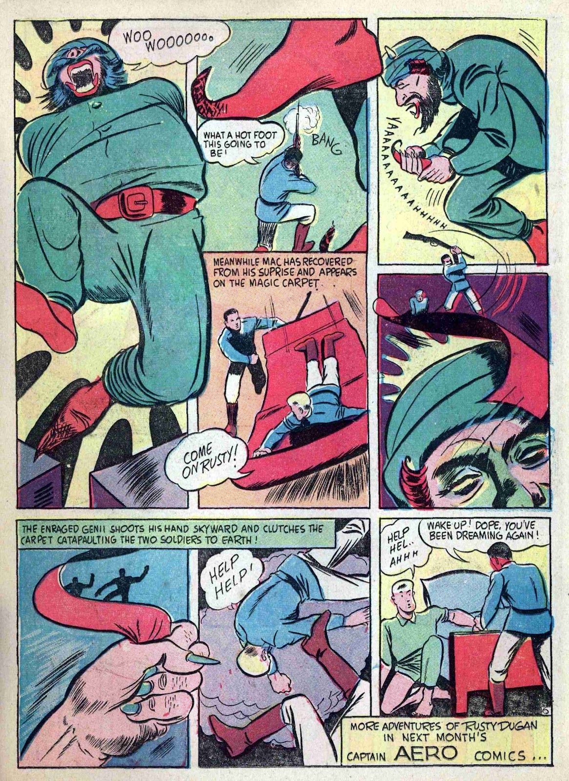Captain Aero Comics issue 2 - Page 21