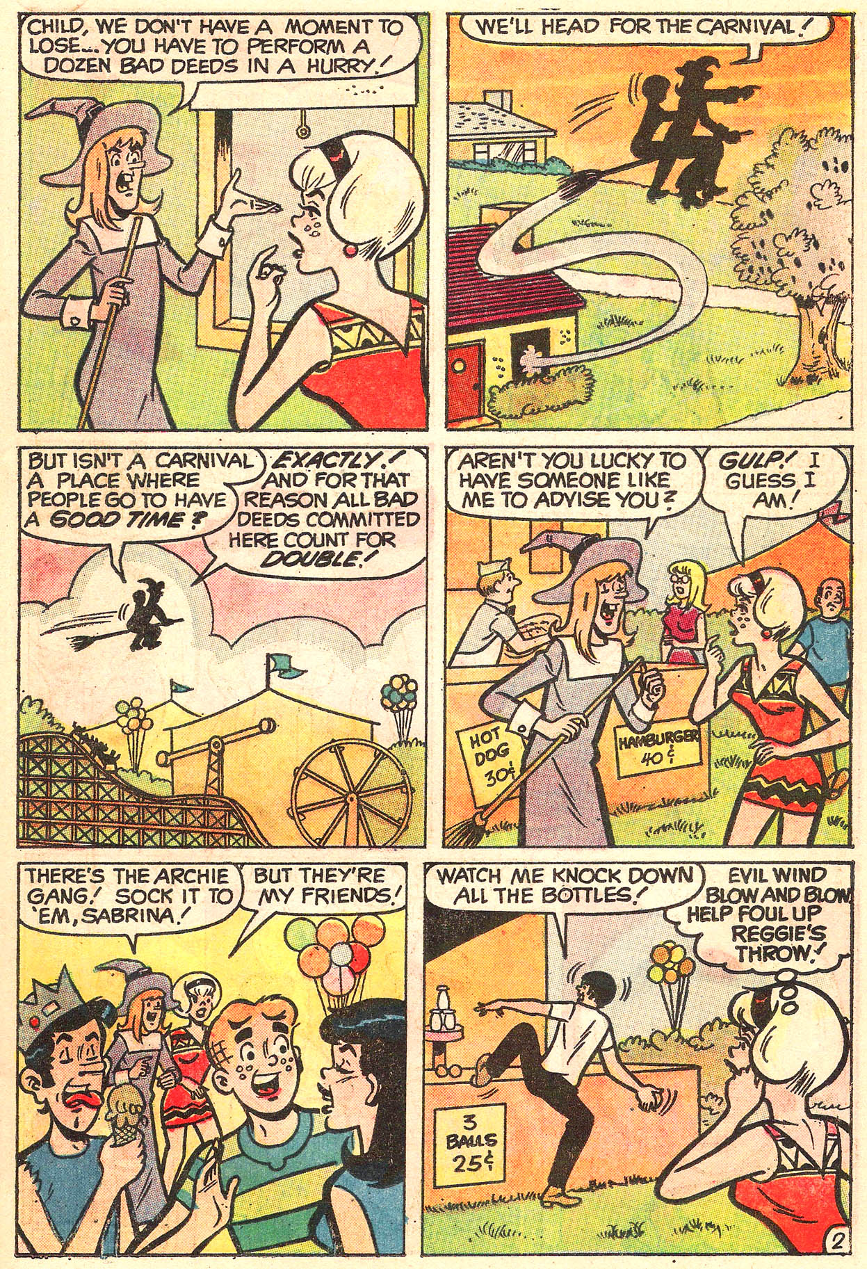 Read online Sabrina The Teenage Witch (1971) comic -  Issue #16 - 35