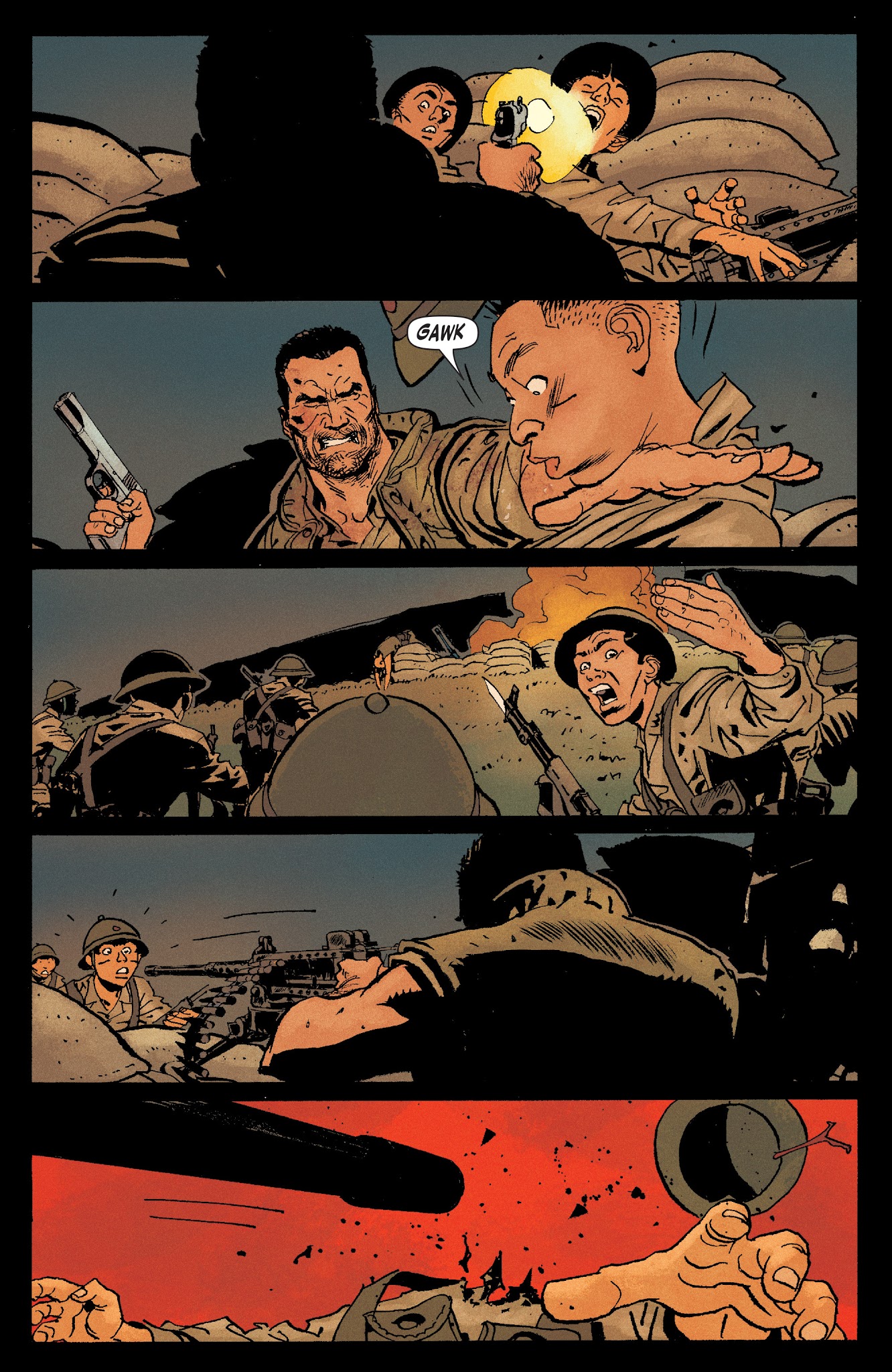 Read online Punisher MAX: The Platoon comic -  Issue #2 - 19