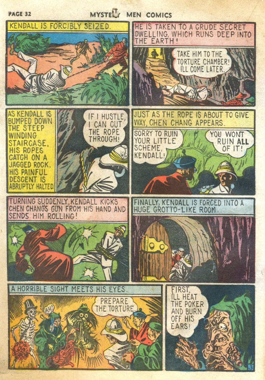 Read online Mystery Men Comics comic -  Issue #11 - 34
